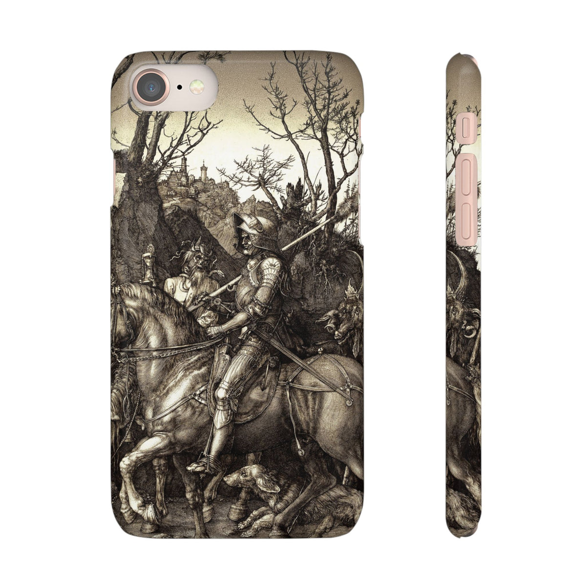 Knight, Death and the Devil by Albrecht Dürer - iPhone Slim Case