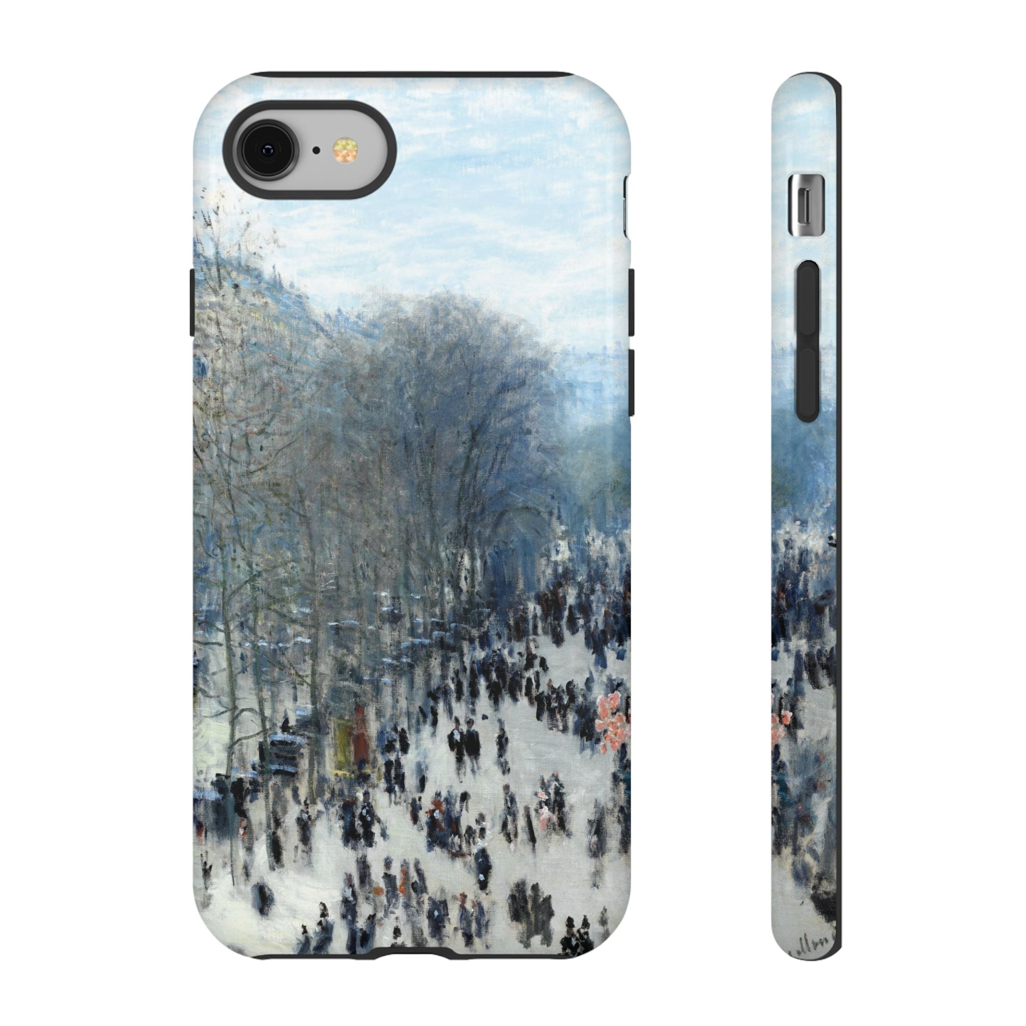 Boulevard des Capucines by Claude Monet - iPhone Tough Case