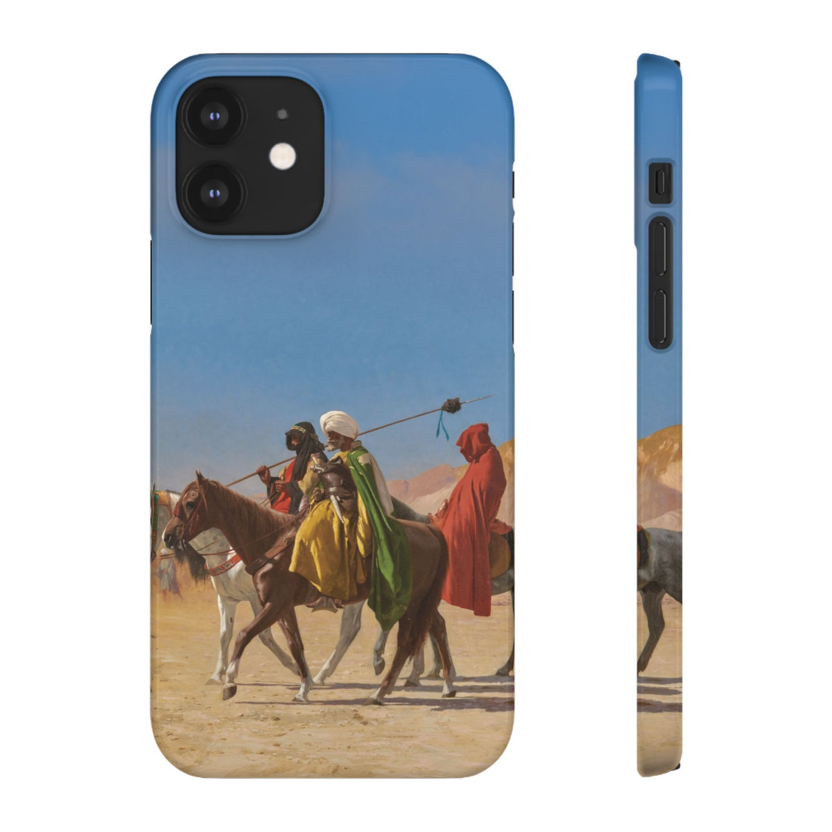 Riders Crossing The Desert by Jean-Leon Gerome - iPhone Slim Case