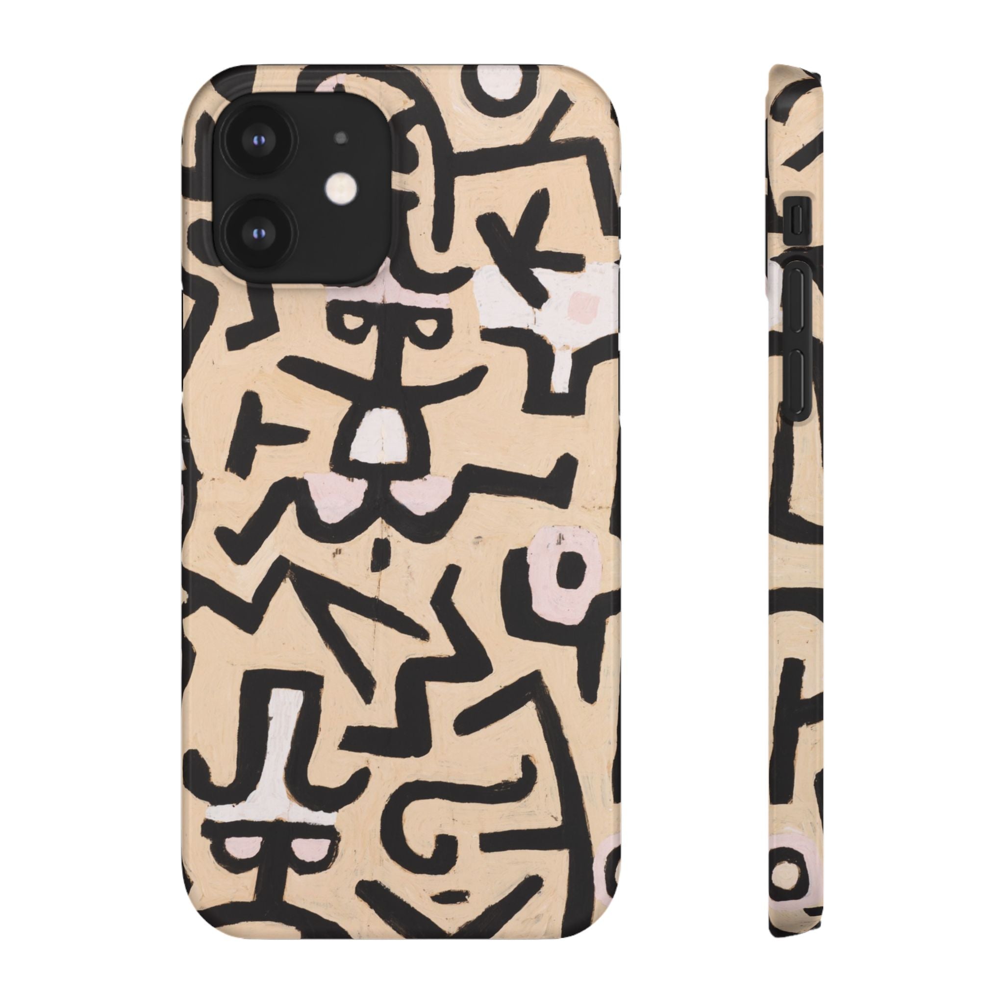 Comedians' Handbill by Paul Klee - iPhone Slim Case