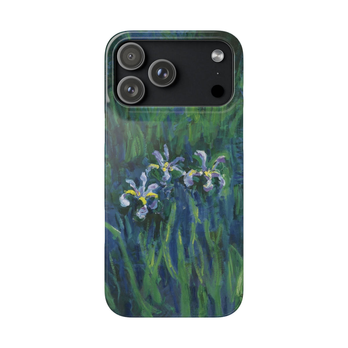 Irises by Claude Monet - iPhone Slim Case