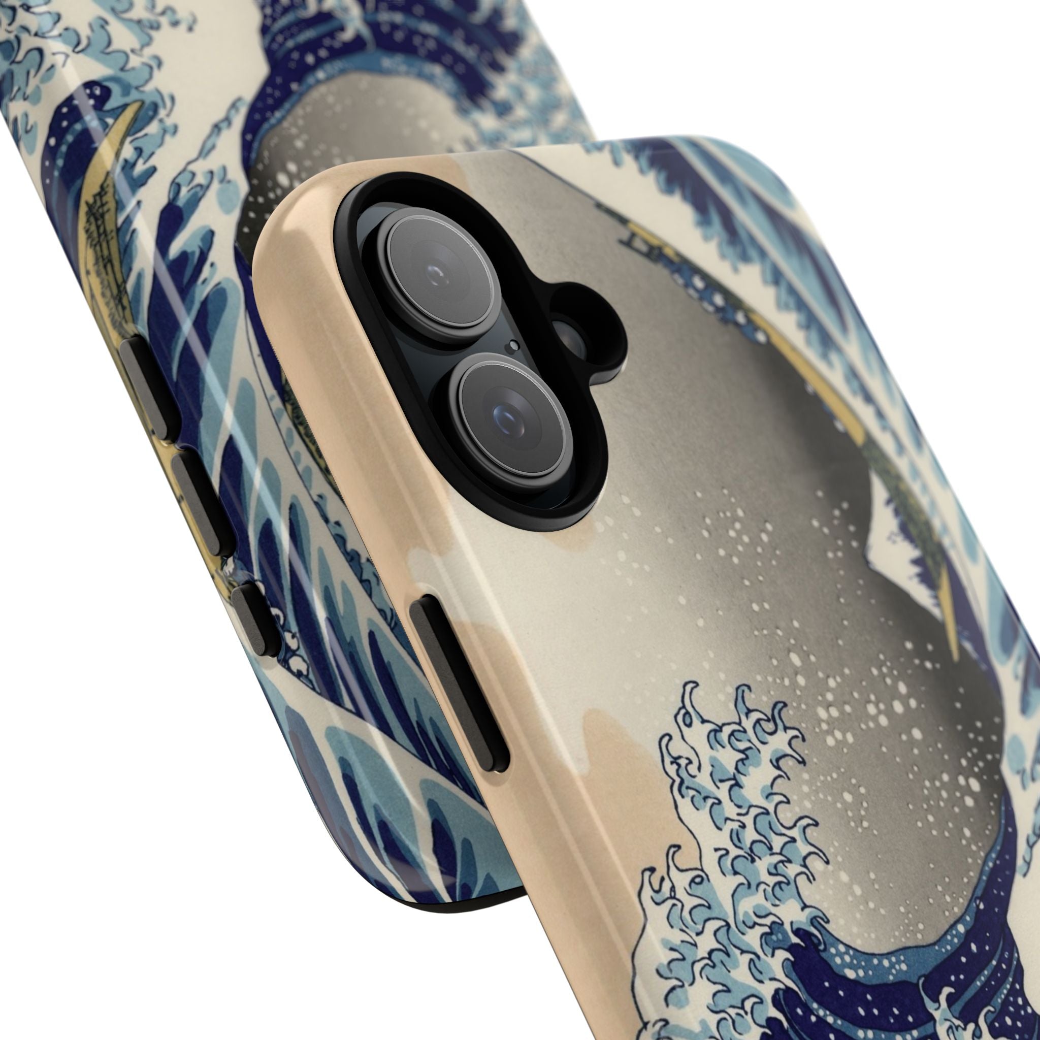 The Great Wave off Kanagawa by Hokusai - iPhone Tough Case