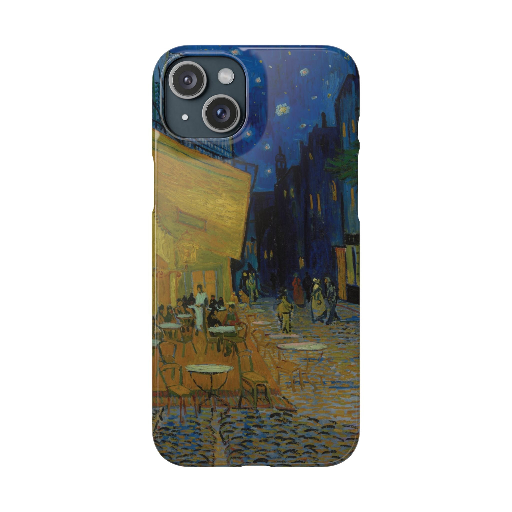 Café Terrace at Night by Vincent van Gogh - iPhone Slim Case