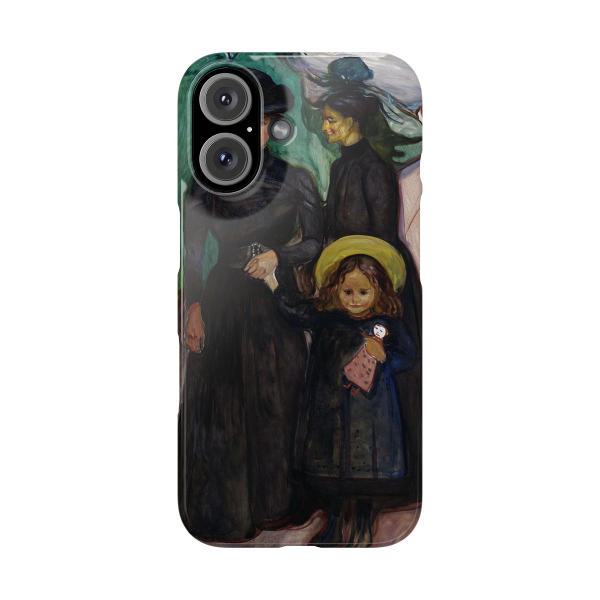 The Family by Edvard Munch - iPhone Slim Case