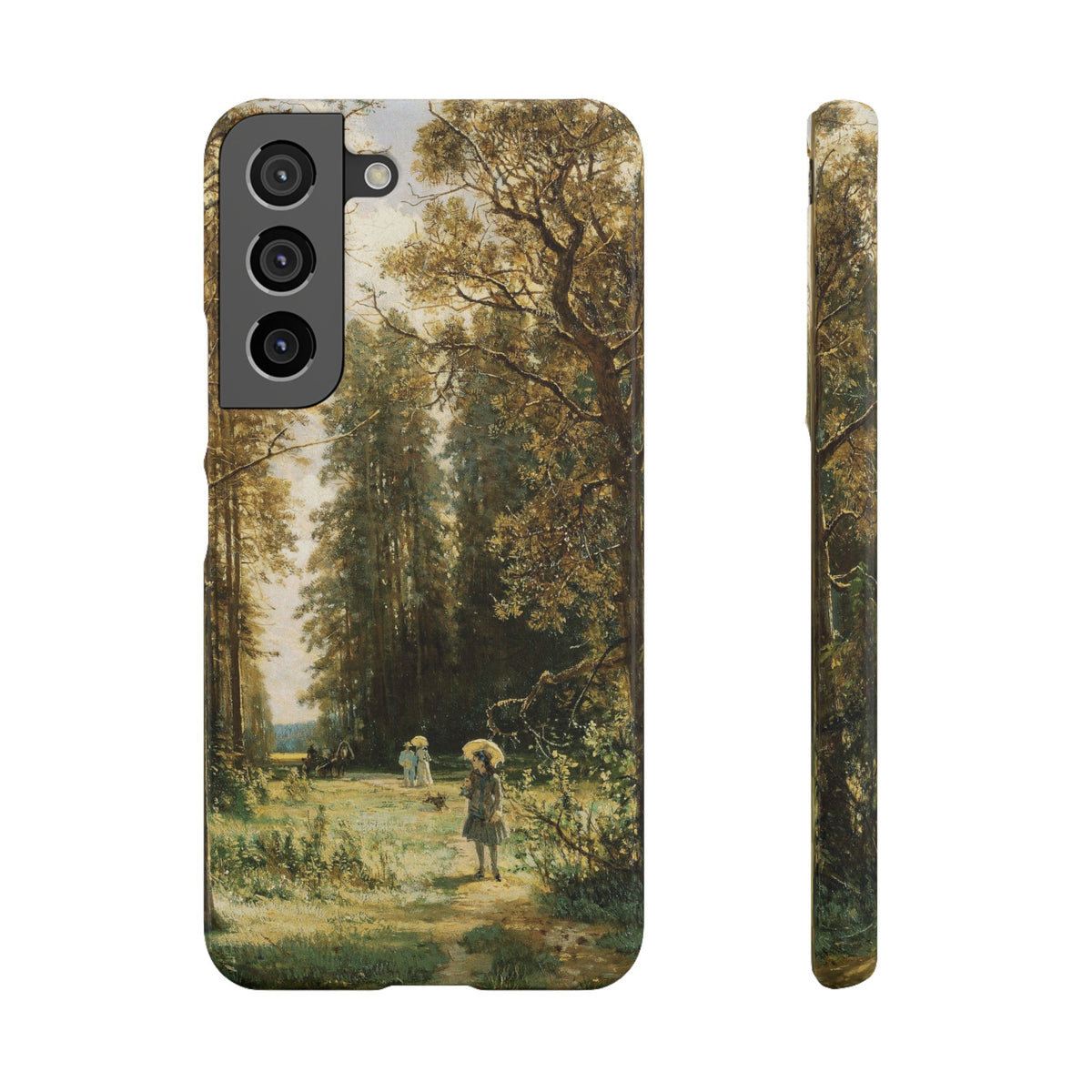 The Path in the Forest by Ivan Ivanovich Shishkin - Samsung Slim Case