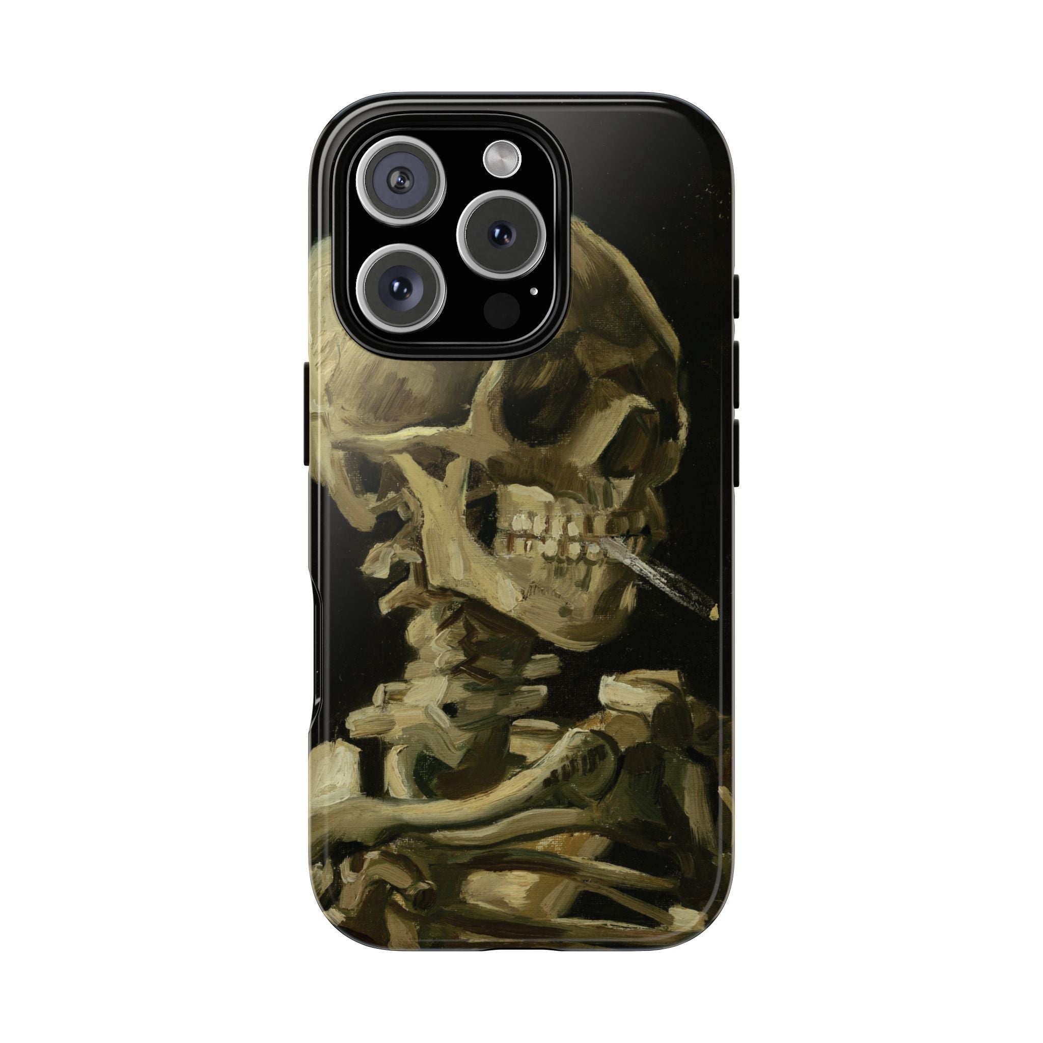 Head of a Skeleton with a Burning Cigarette by Vincent van Gogh - iPhone Tough Case