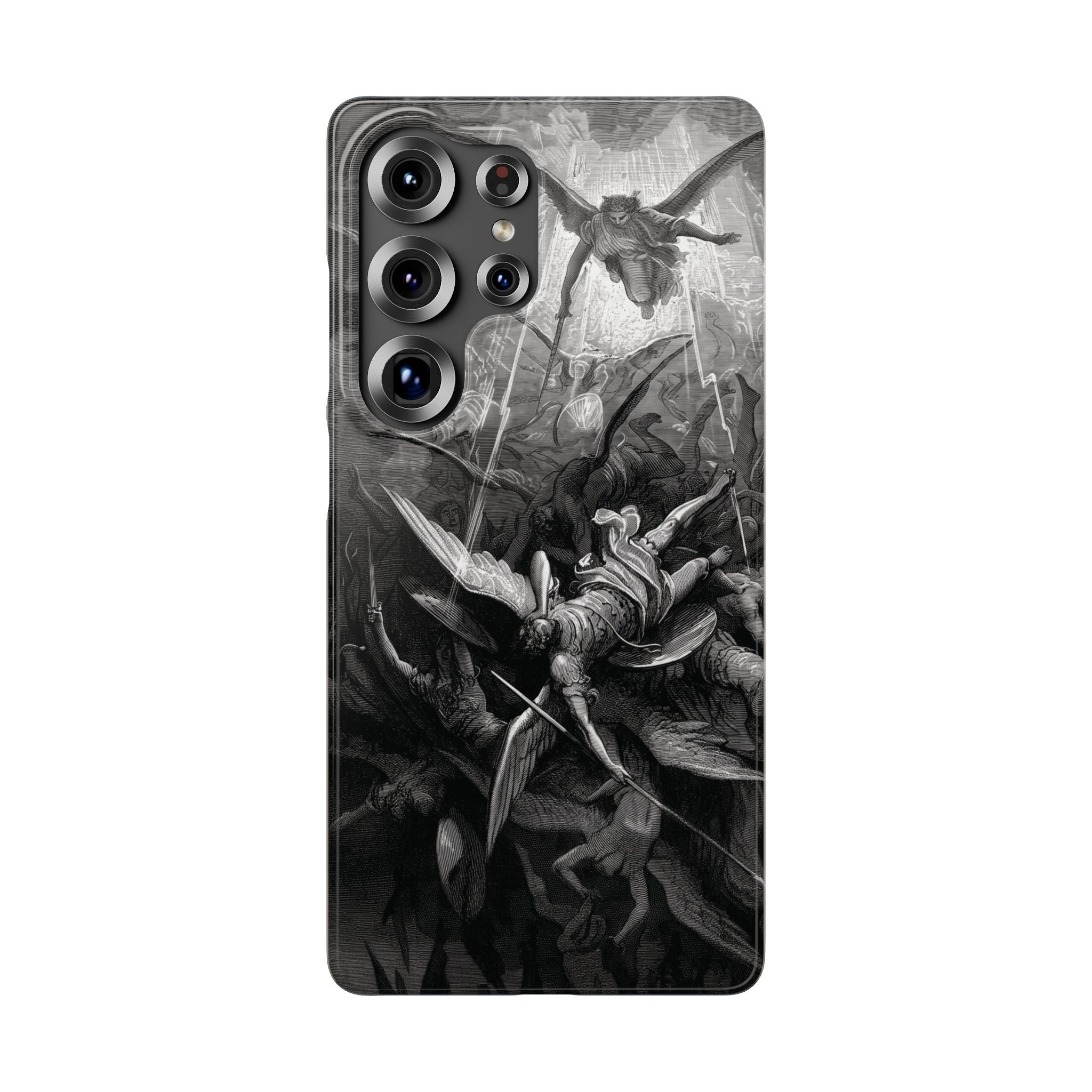Paradise Lost |The Battle in Heaven by Gustave Doré - Samsung Slim Case