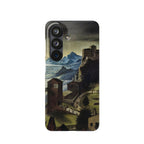 Landschaft mit Burg by Franz Sedlacek - Samsung Slim Case