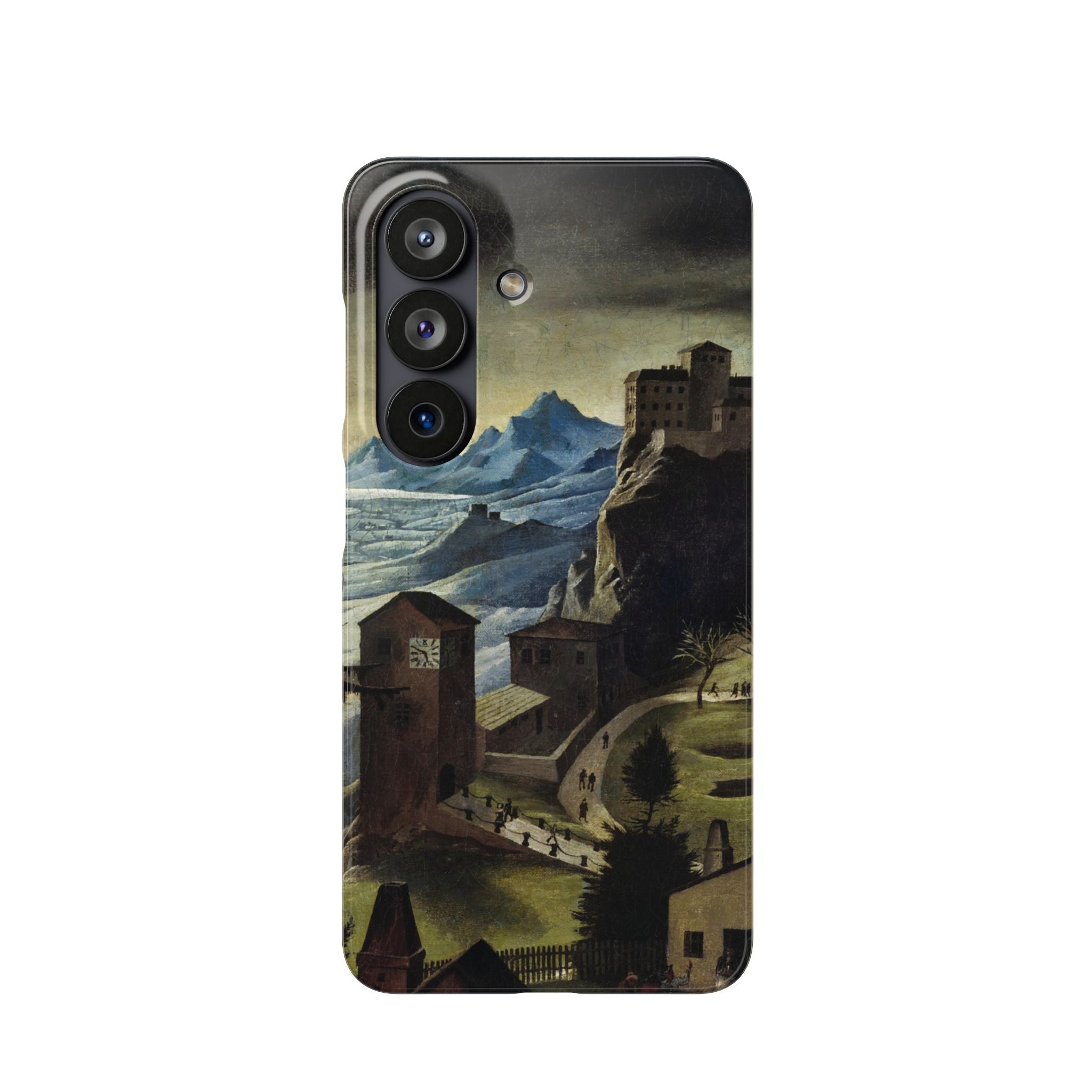 Landschaft mit Burg by Franz Sedlacek - Samsung Slim Case