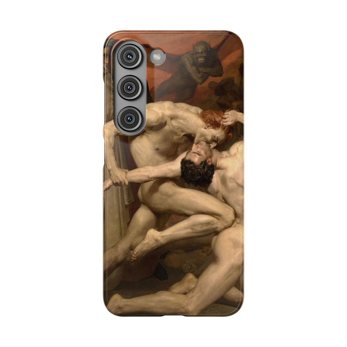 Dante and Virgile by William Bouguereau - Samsung Slim Case