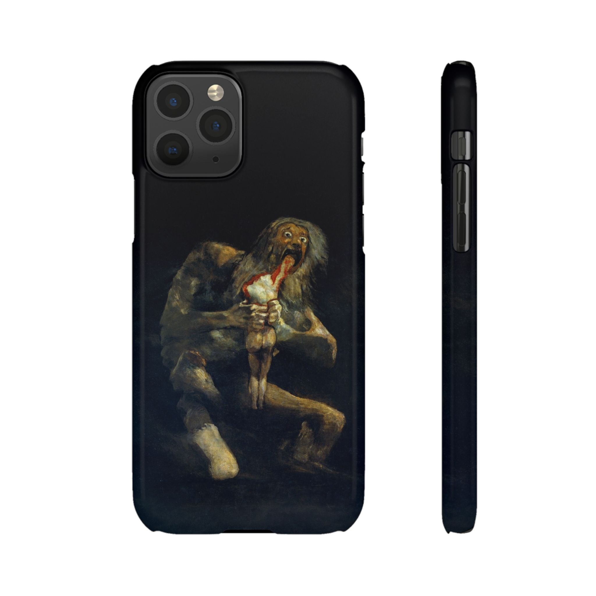 Saturn Devouring His Son by Goya - iPhone Slim Case