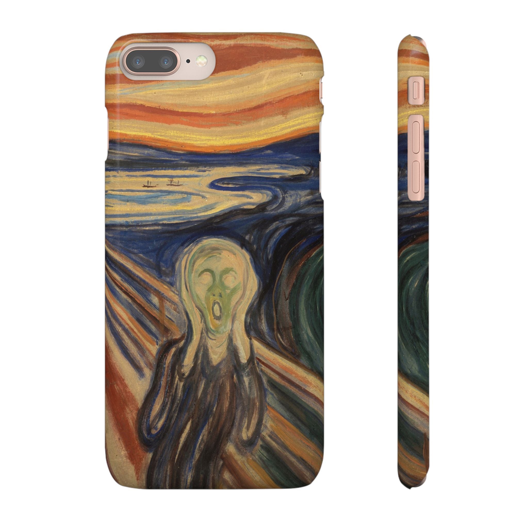 The scream by Edvard Munch - iPhone Slim Case