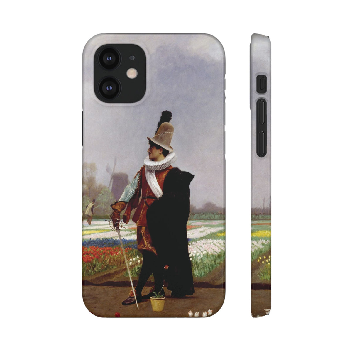The Tulip Folly by Jean-Leon Gerome - iPhone Slim Case