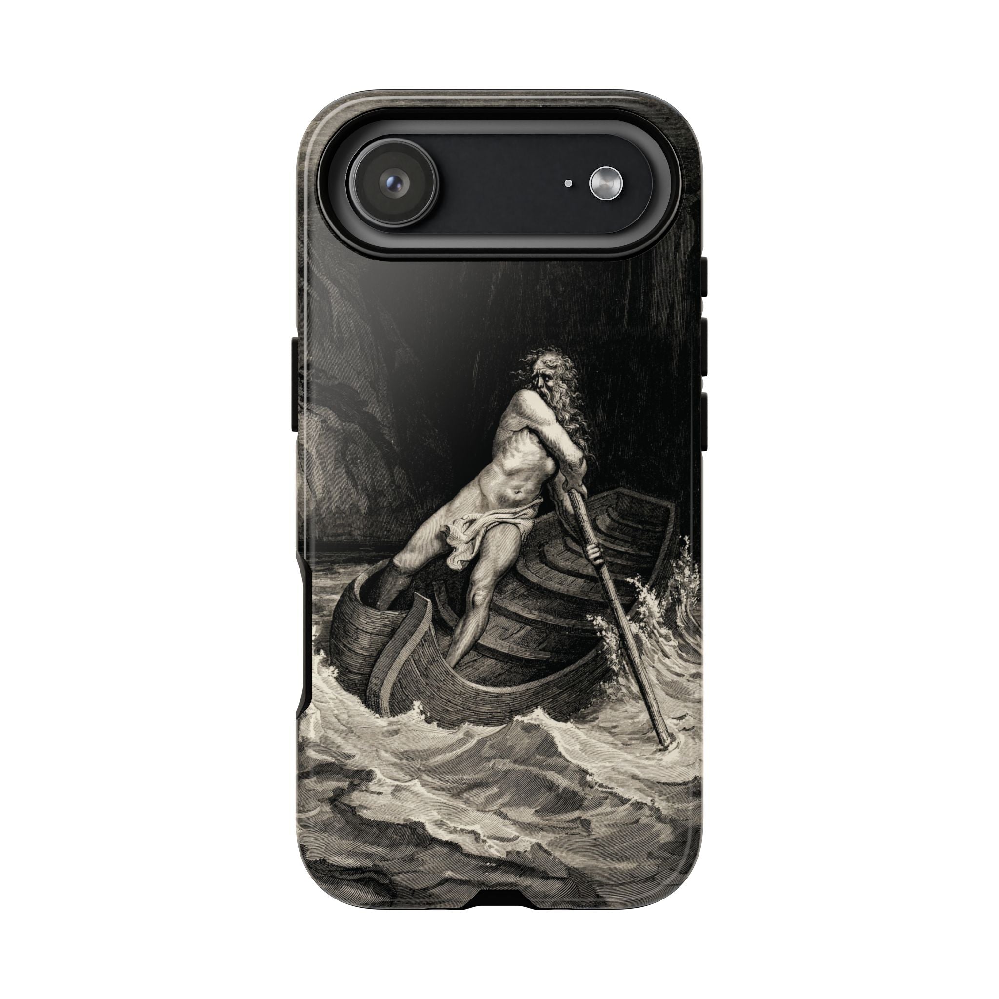 Canto III - Charon by Gustave Doré - iPhone Tough Case