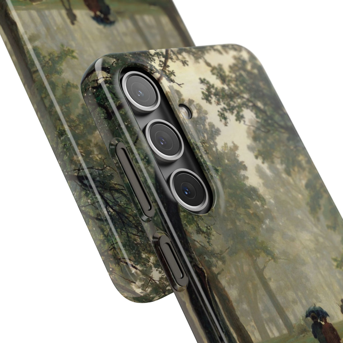 Rain in an Oak Forest by Ivan Ivanovich Shishkin - Samsung Slim Case
