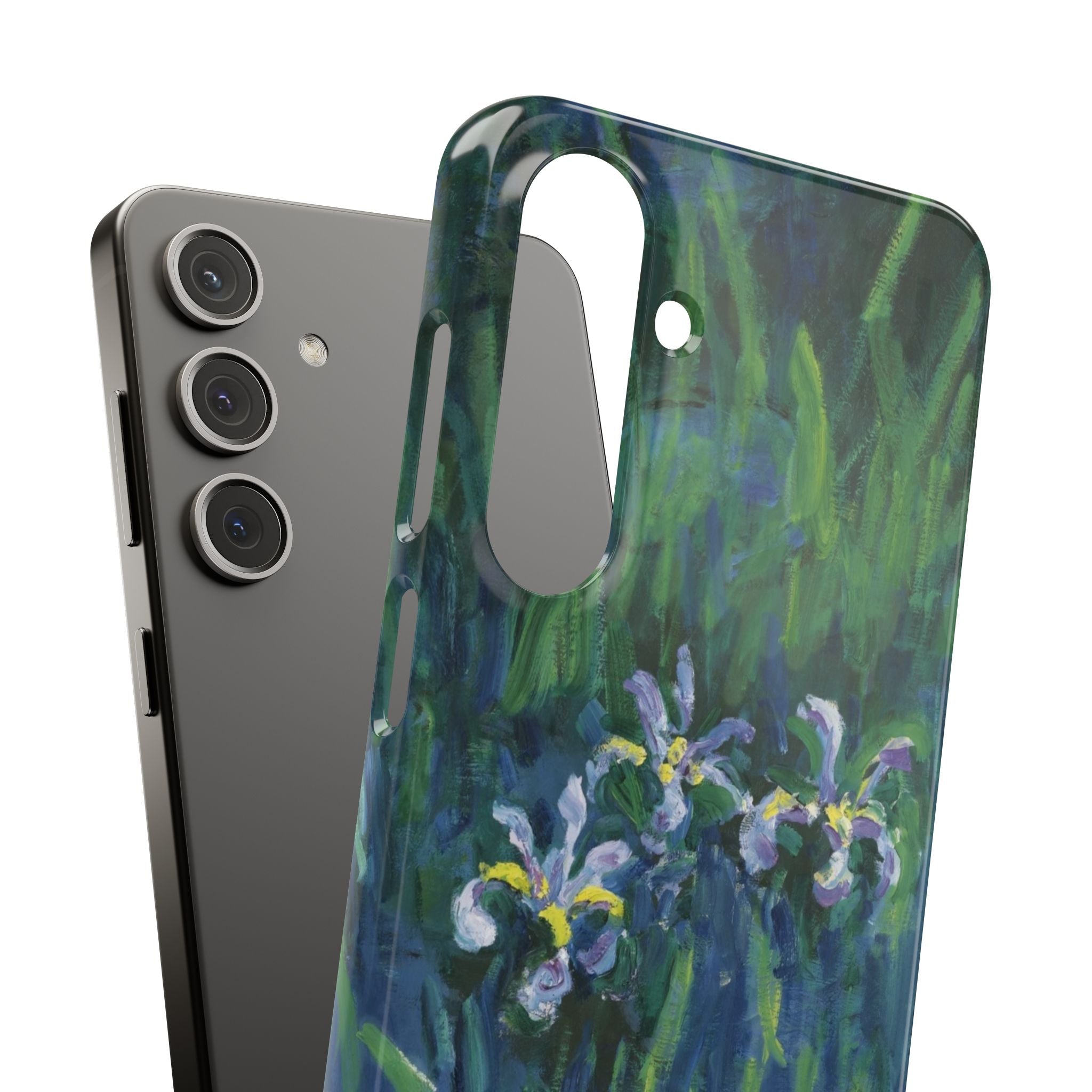 Irises by Claude Monet - Samsung Slim Case