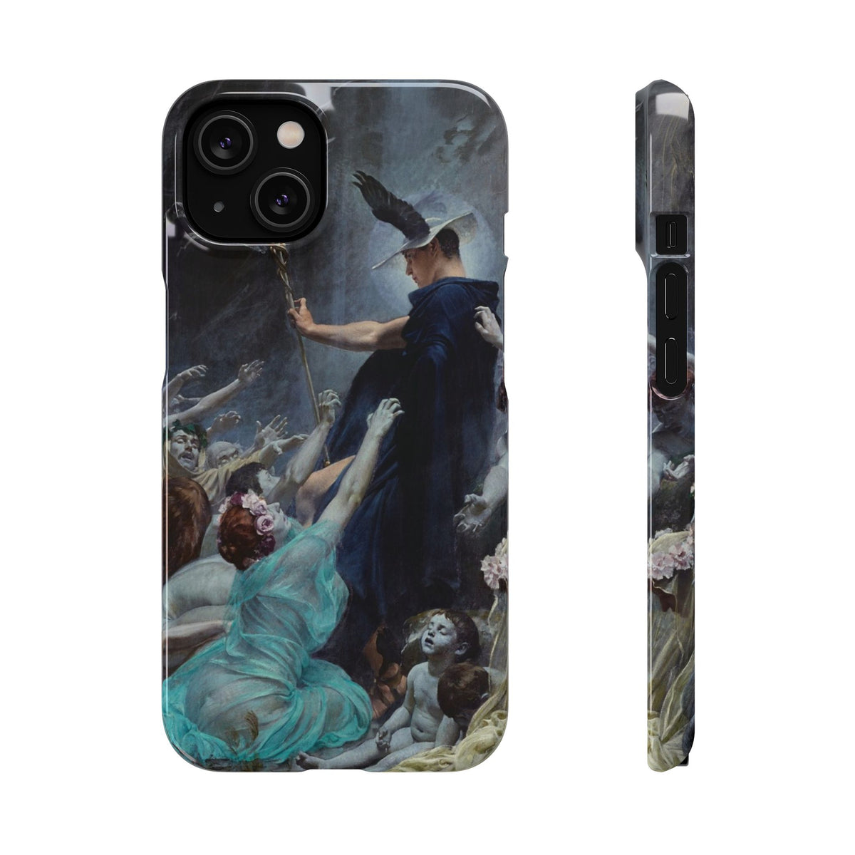 The Souls of Acheron by Adolf Hiremy-Hirschl - iPhone Slim Case