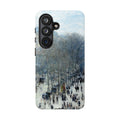 Boulevard des Capucines by Claude Monet - Samsung Tough Case