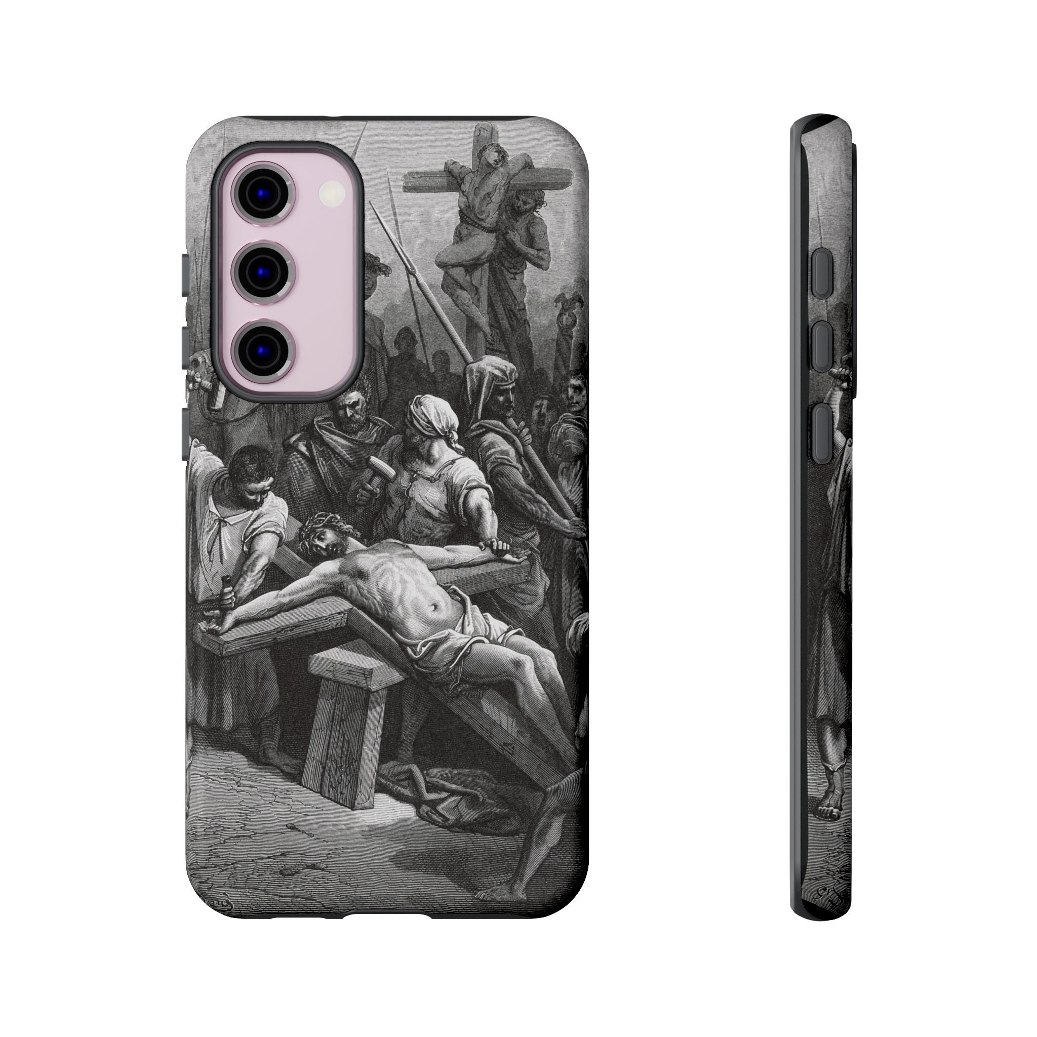 Crucifixion of Jesus by Gustave Doré - Samsung Tough Case