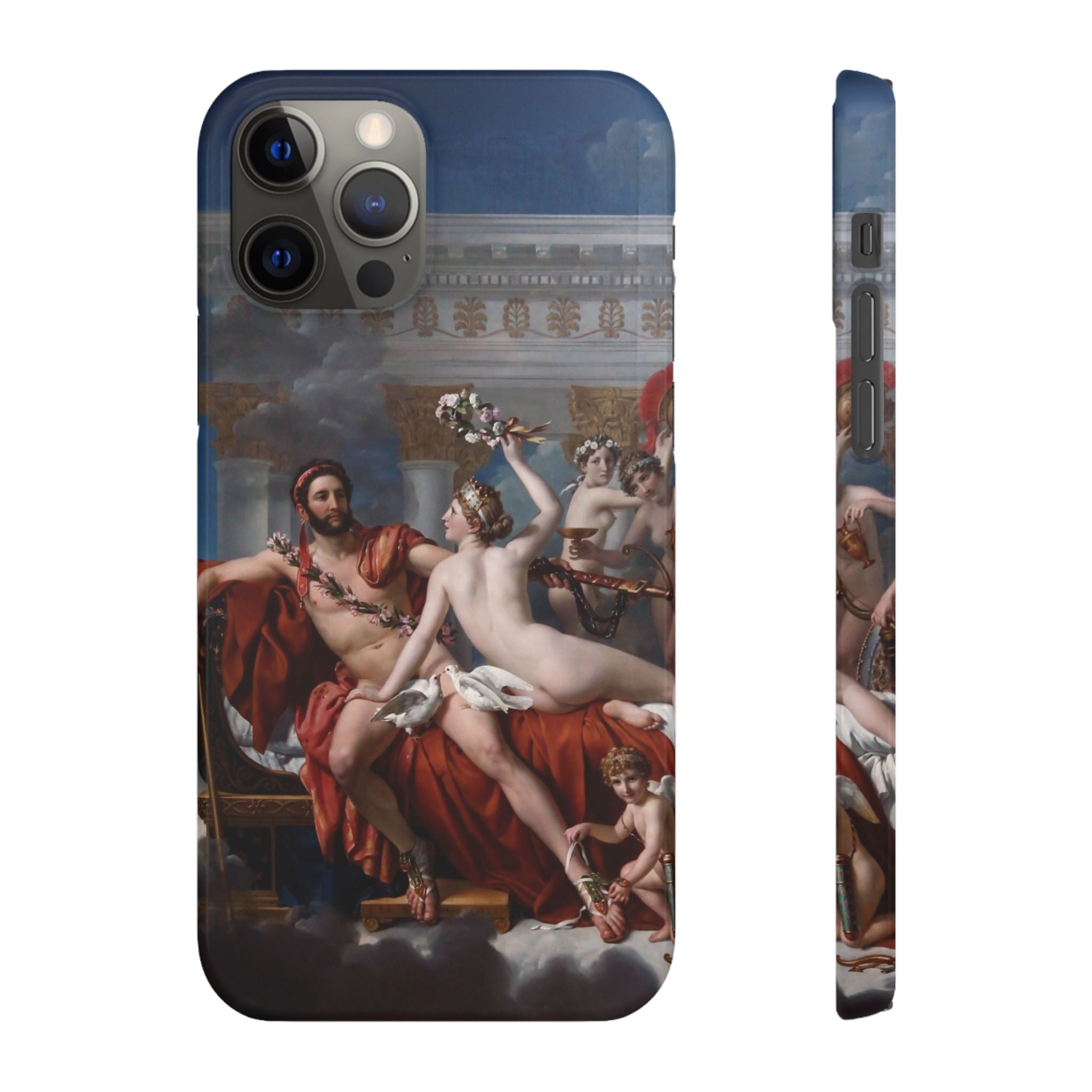 The Death of Marat by Jacques-Louis David - iPhone Slim Case