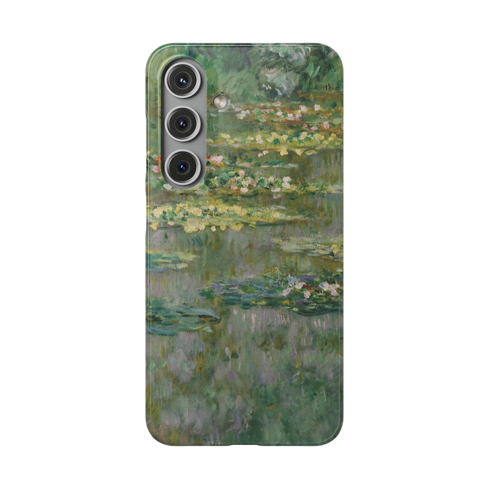 Le Bassin des Nymphéas by Claude Monet - Samsung Slim Case