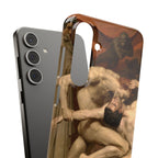 Dante and Virgile by William Bouguereau - Samsung Slim Case