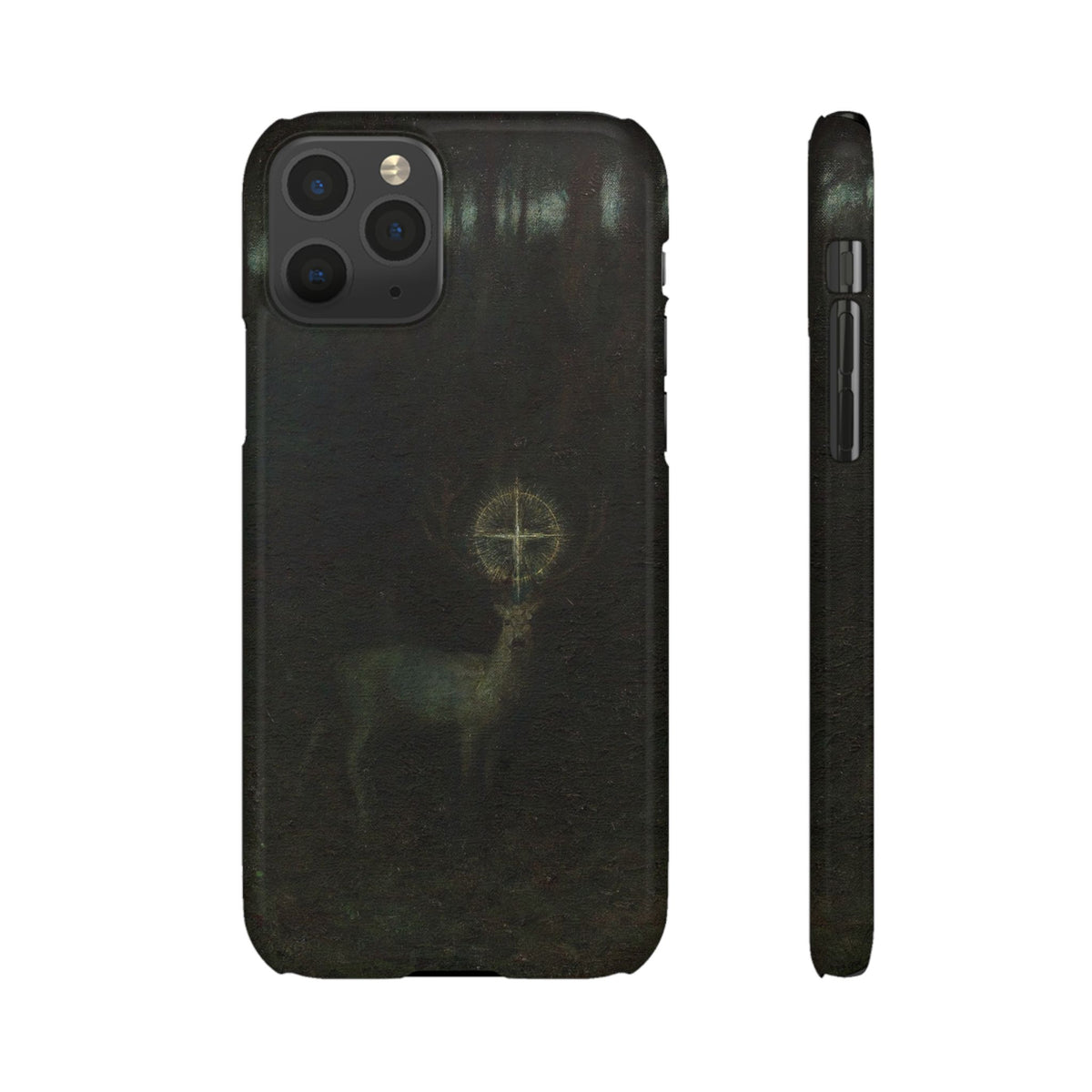 The Vision of Saint Hubert by Franz von Stuck - iPhone Slim Case