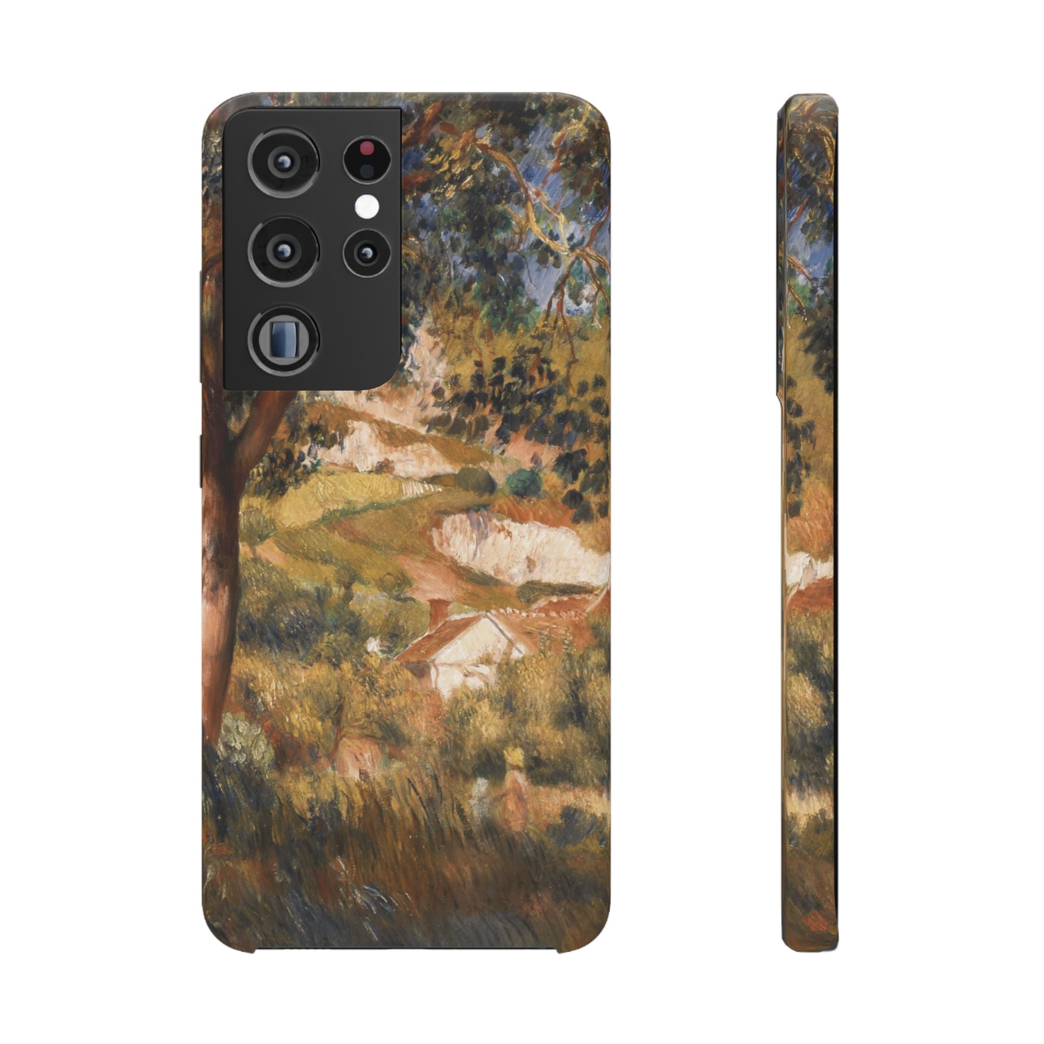 Paysage a La Roche Guyon by Pierre Auguste Renoir - Samsung Slim Case