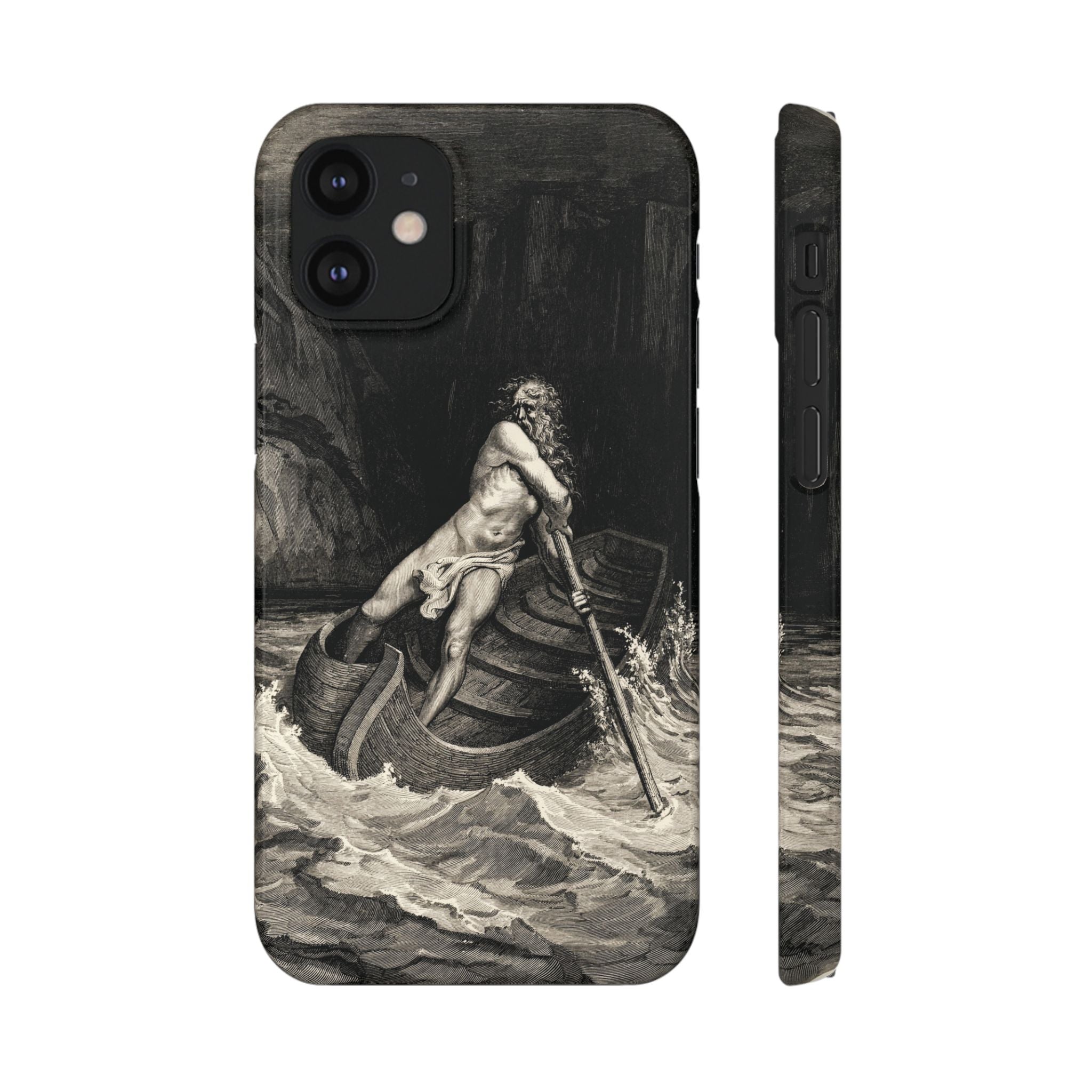 Canto III - Charon by Gustave Doré - iPhone Slim Case