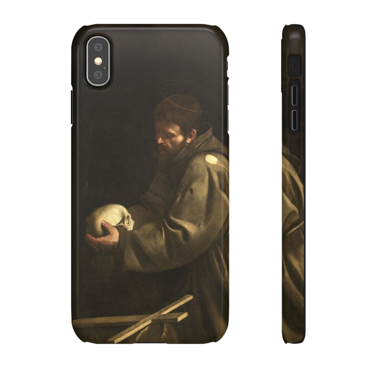 San Francesco in meditazione by Caravaggio - iPhone Slim Case