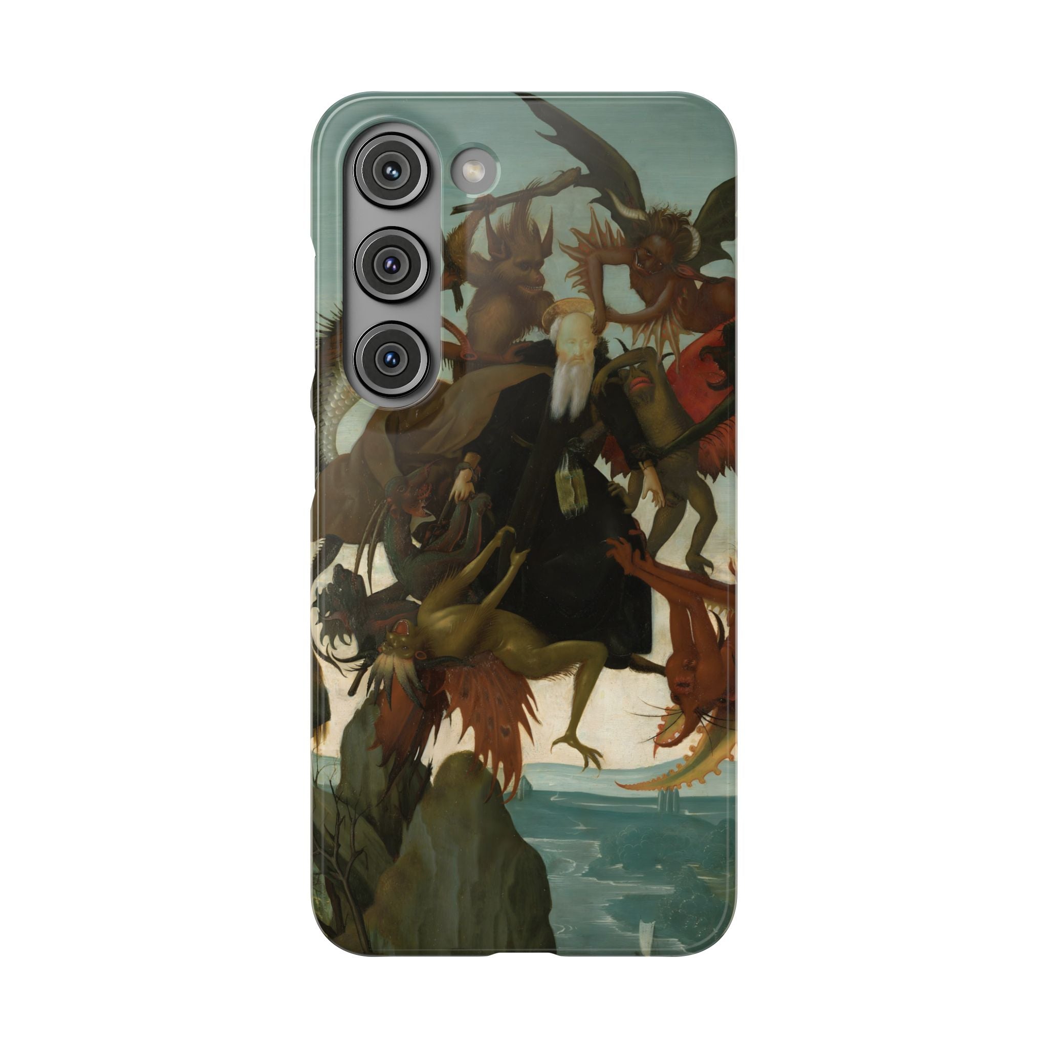 The Torment of Saint Anthony by Michelangelo Buonarroti - Samsung Slim Case