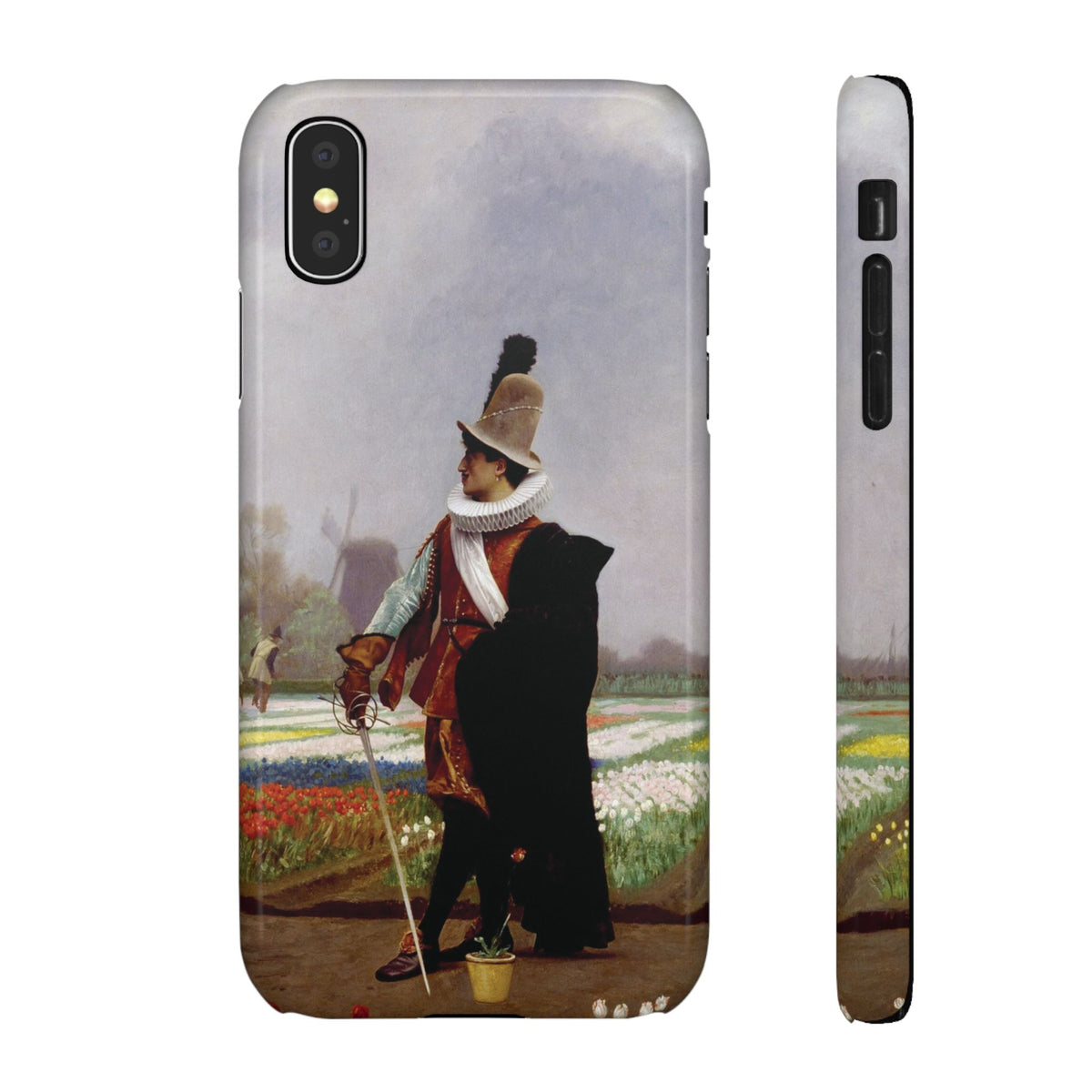 The Tulip Folly by Jean-Leon Gerome - iPhone Slim Case