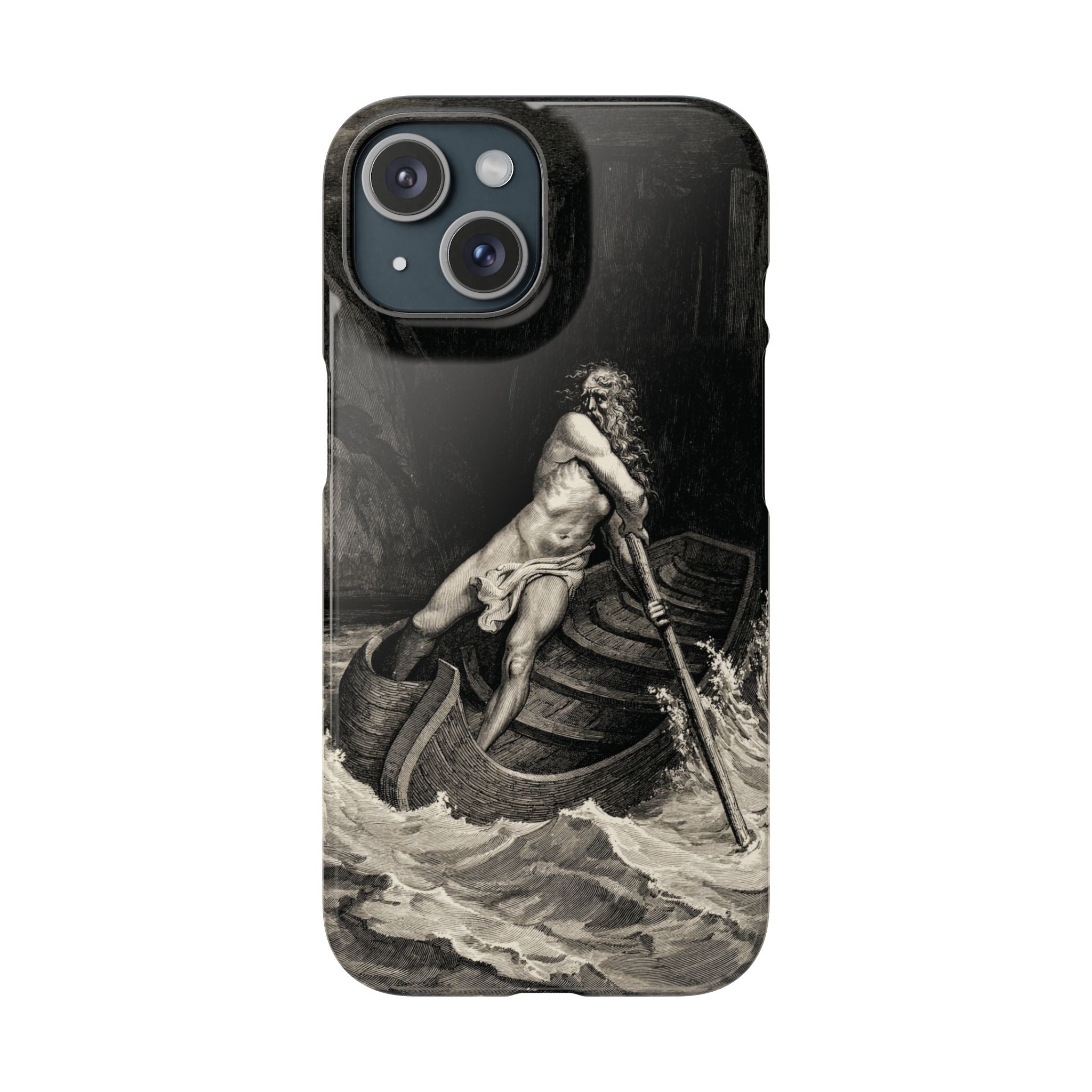 Canto III - Charon by Gustave Doré - iPhone Slim Case