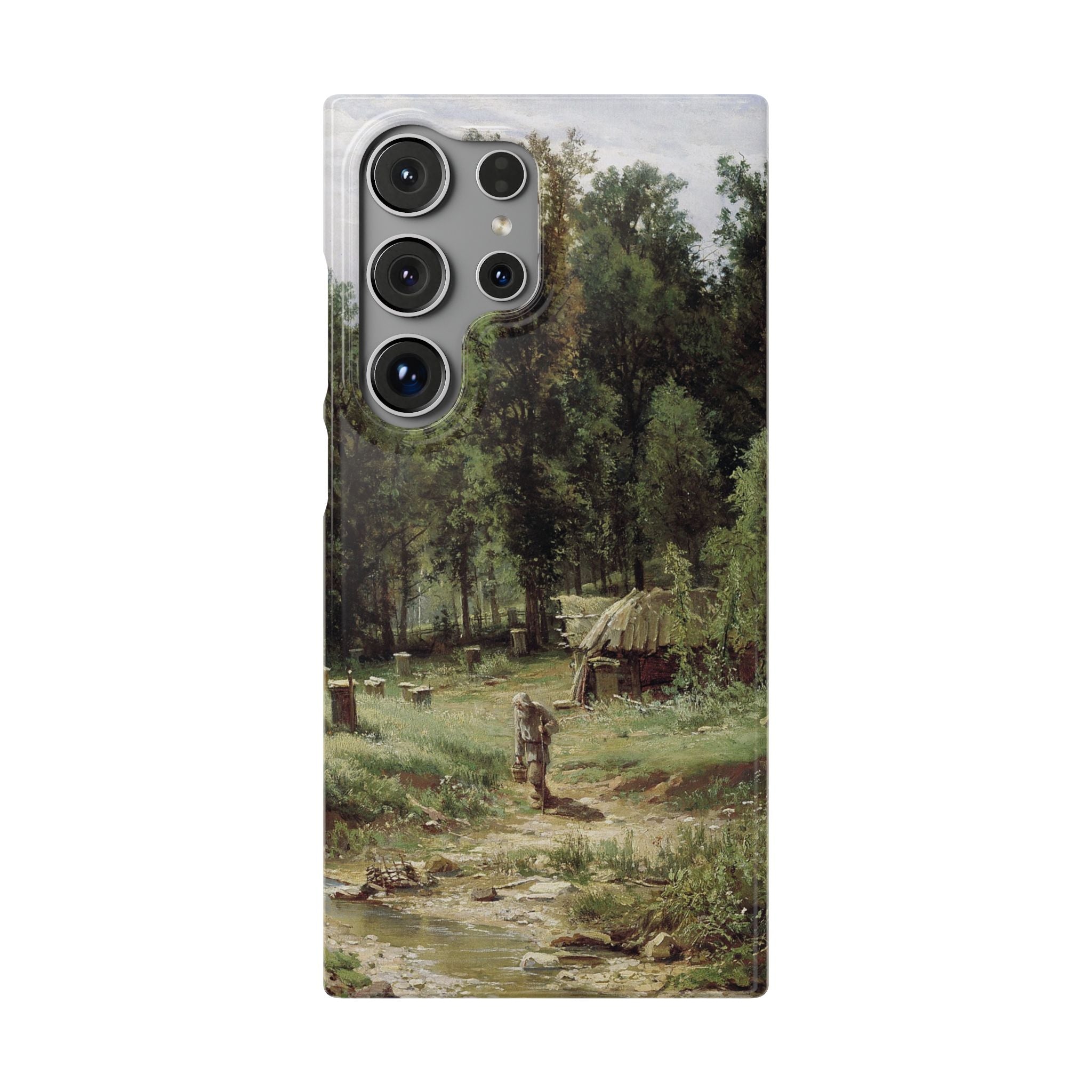 An Apiary in the Forest by Ivan Ivanovich Shishkin - Samsung Slim Case