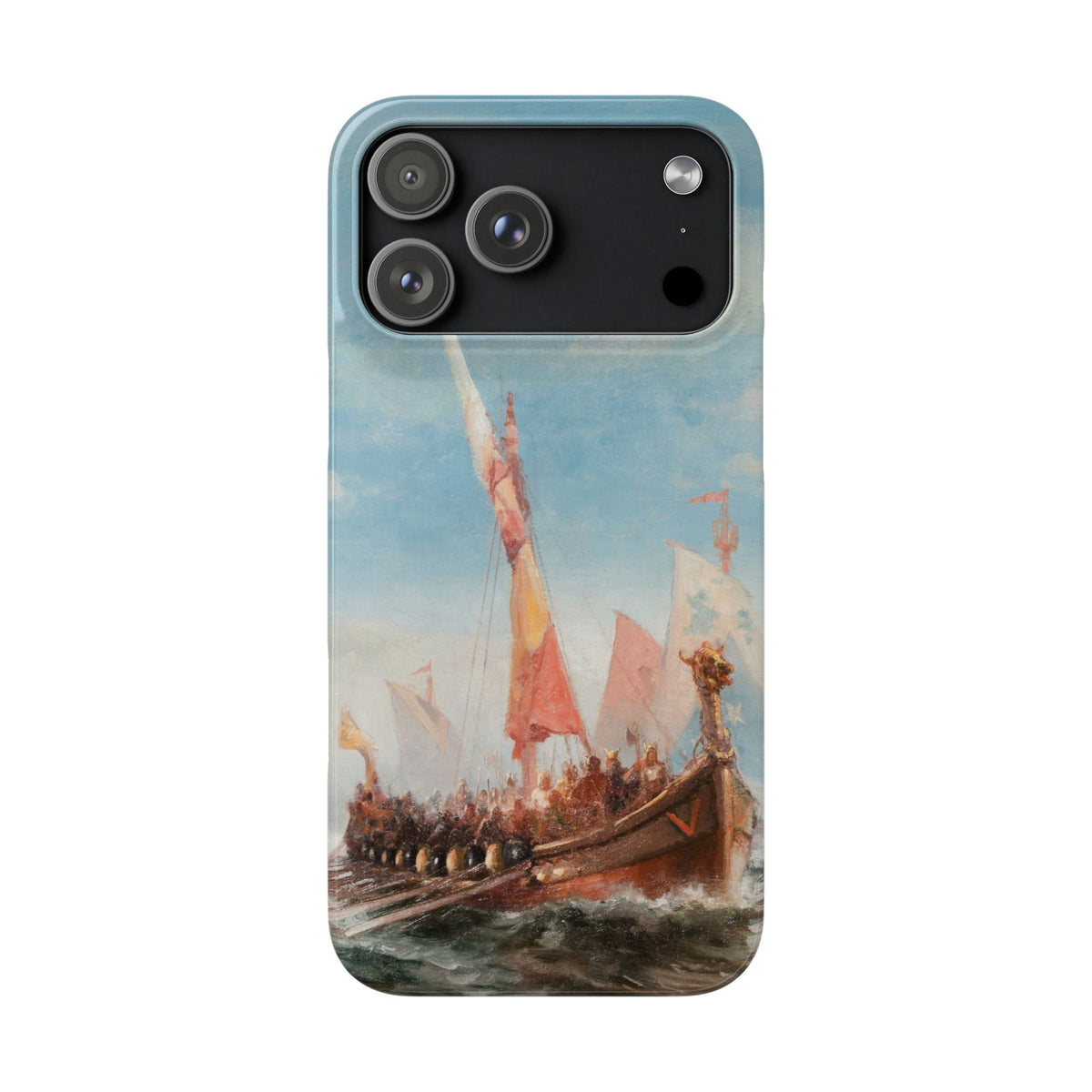 Viking Armada by Edward Moran - iPhone Slim Case