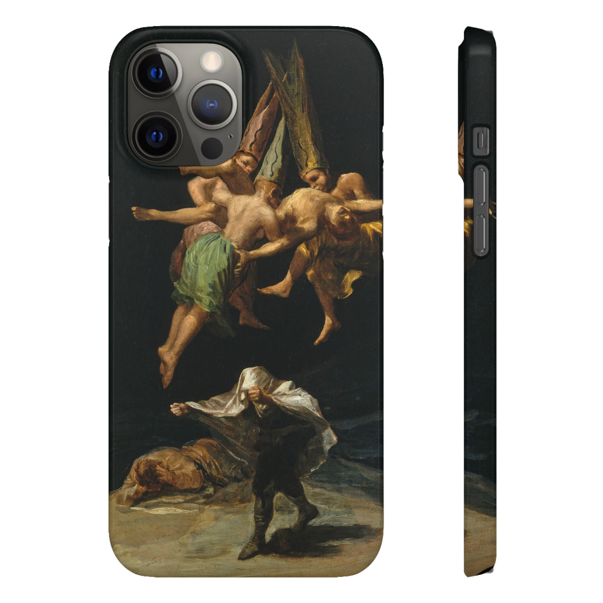 Witches’ Flight by Francisco de Goya - iPhone Slim Case