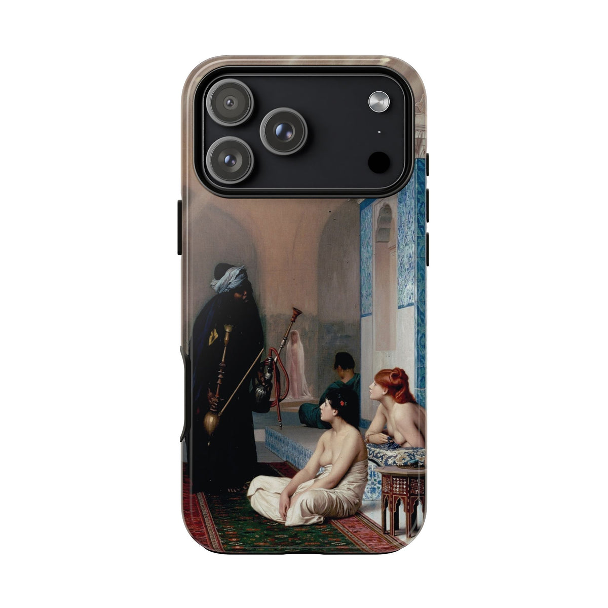 Pool in a Harem by Jean-Leon Gerome - iPhone Tough Case