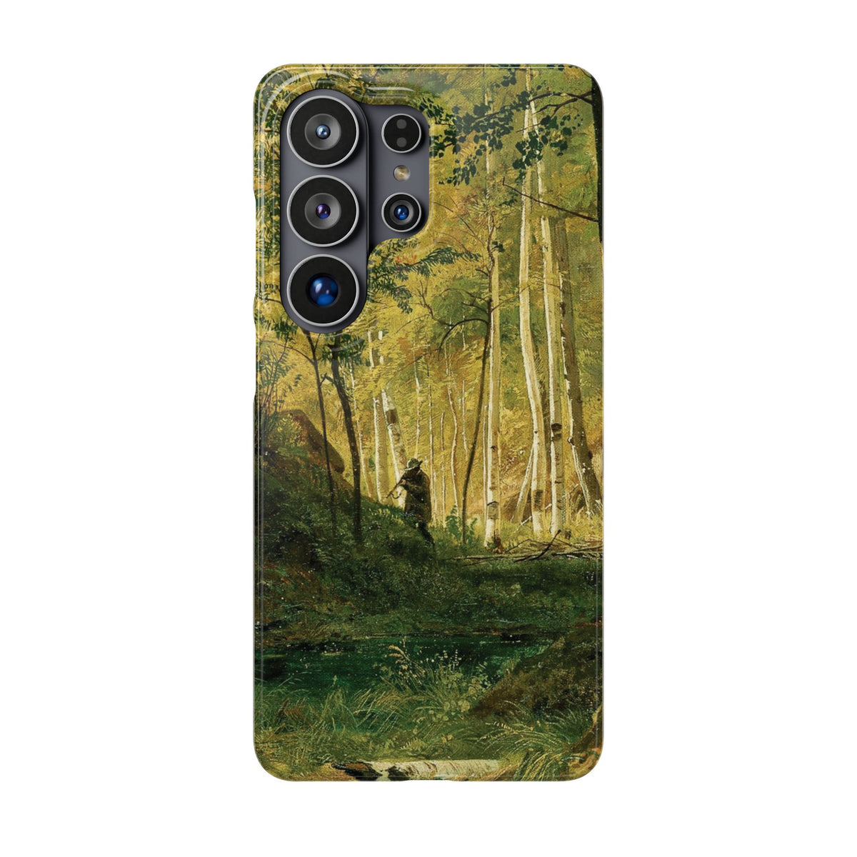 Landscape with a Hunter Valaam Island by Ivan Ivanovich Shishkin - Samsung Slim Case