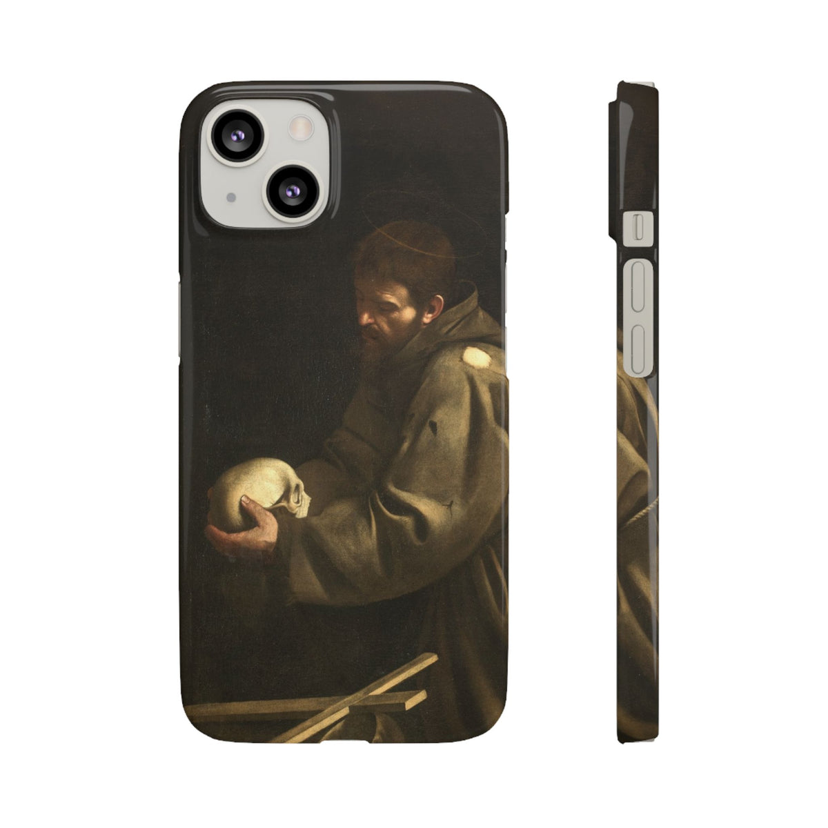 San Francesco in meditazione by Caravaggio - iPhone Slim Case