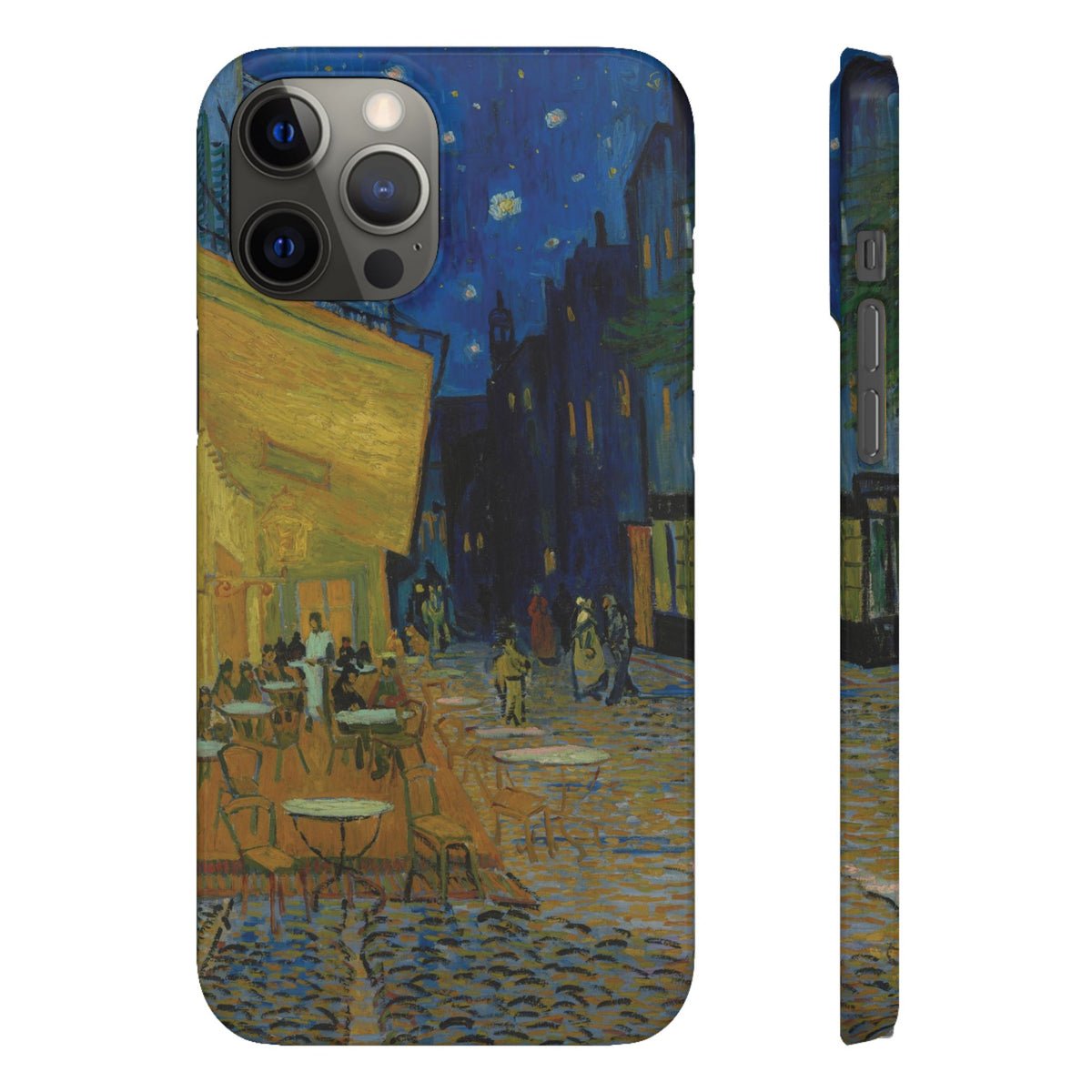 Café Terrace at Night by Vincent van Gogh - iPhone Slim Case