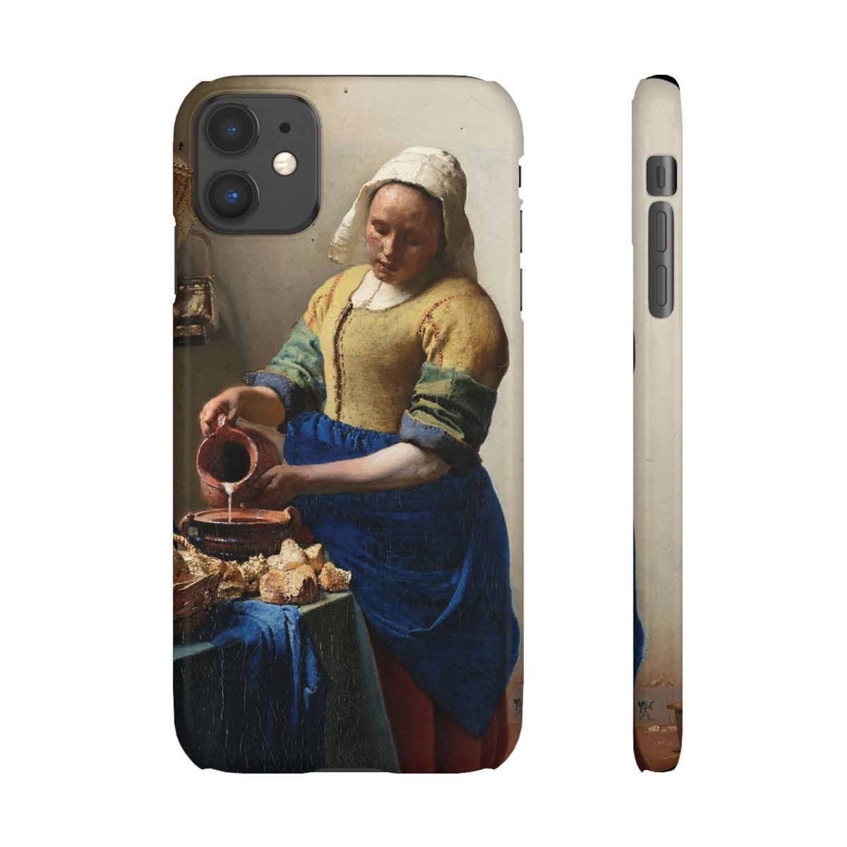 The Milkmaid by Johannes Vermeer - iPhone Slim Case