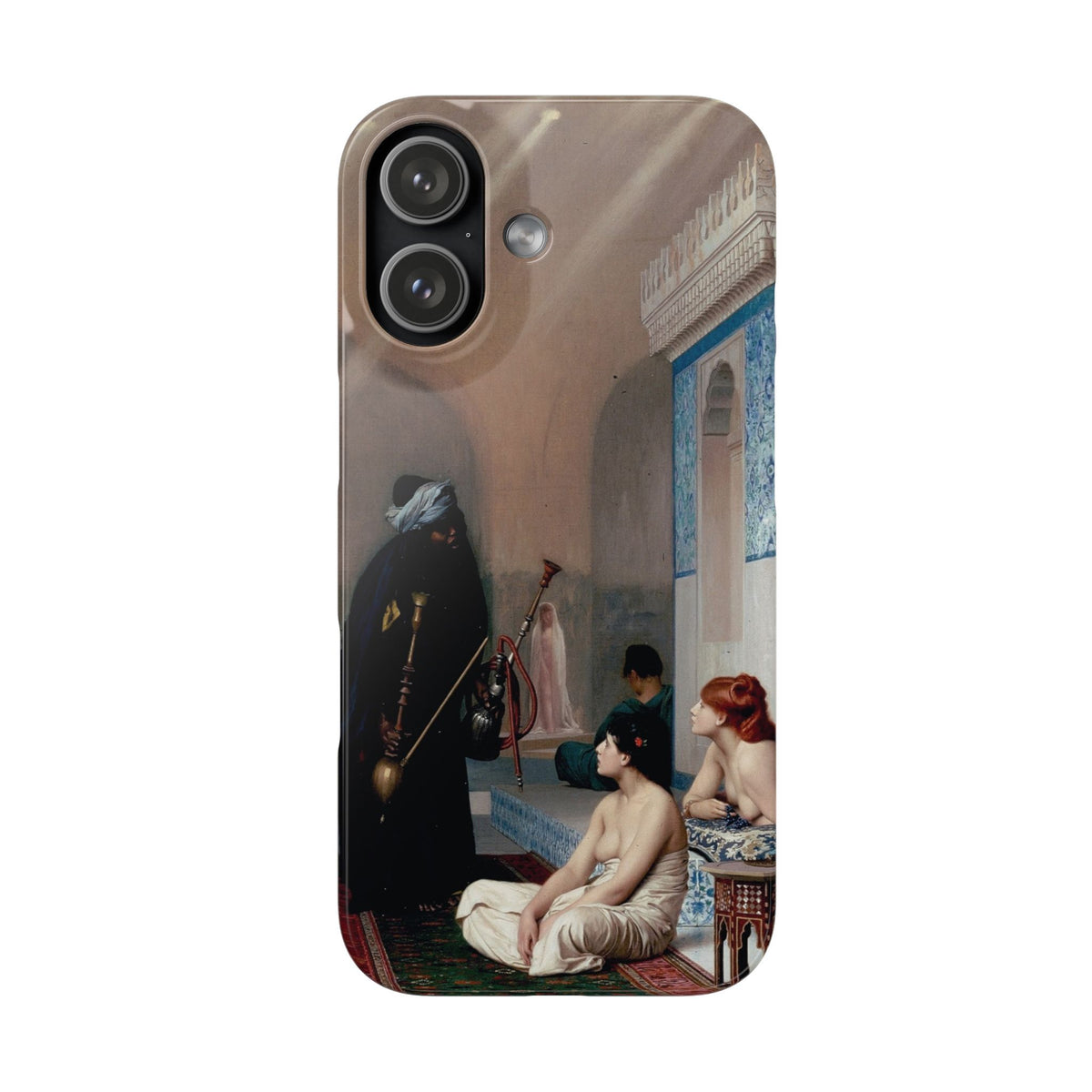 Pool in a Harem by Jean-Leon Gerome - iPhone Slim Case