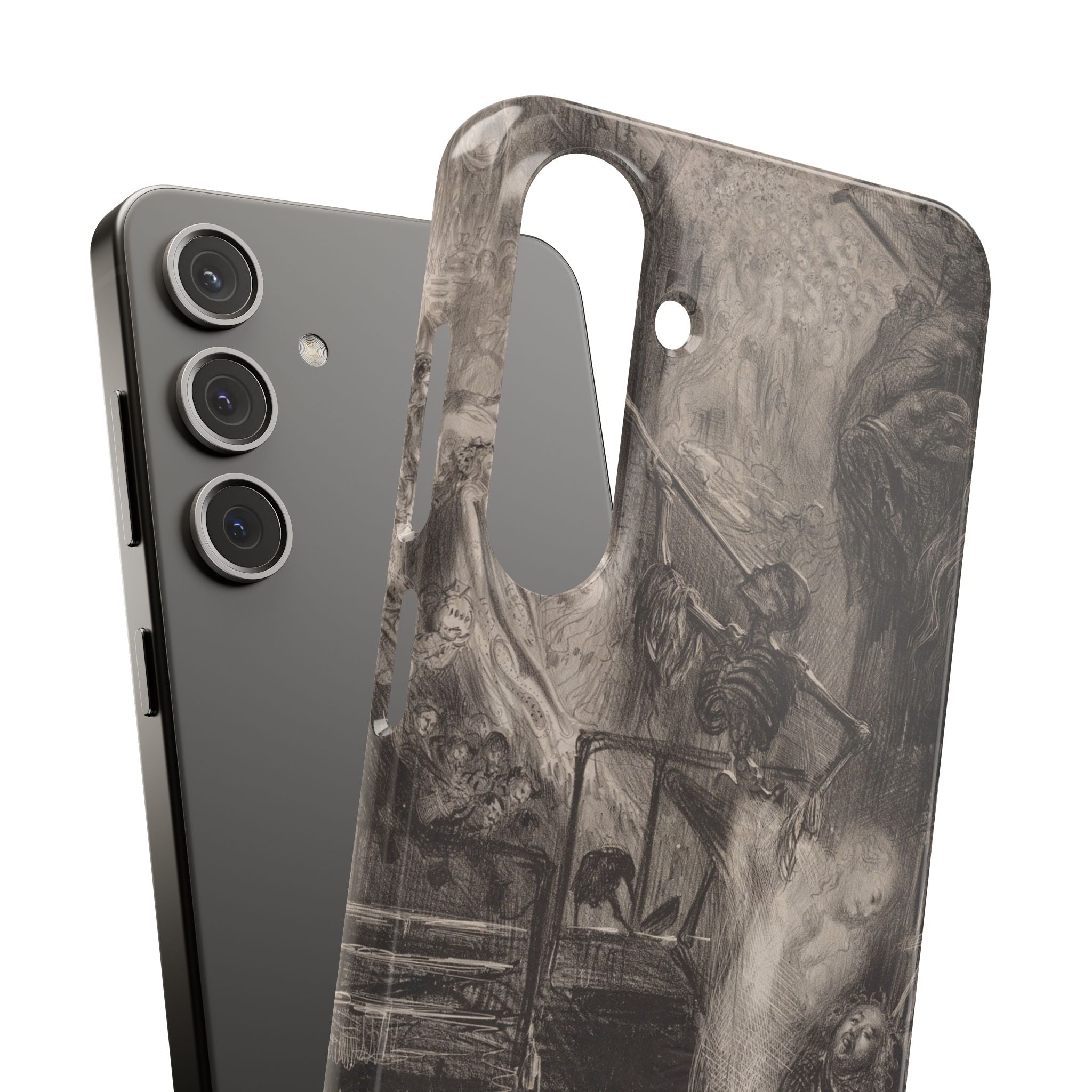 La Rue de la Vieille Lanterne by Gustave Doré - Samsung Slim Case