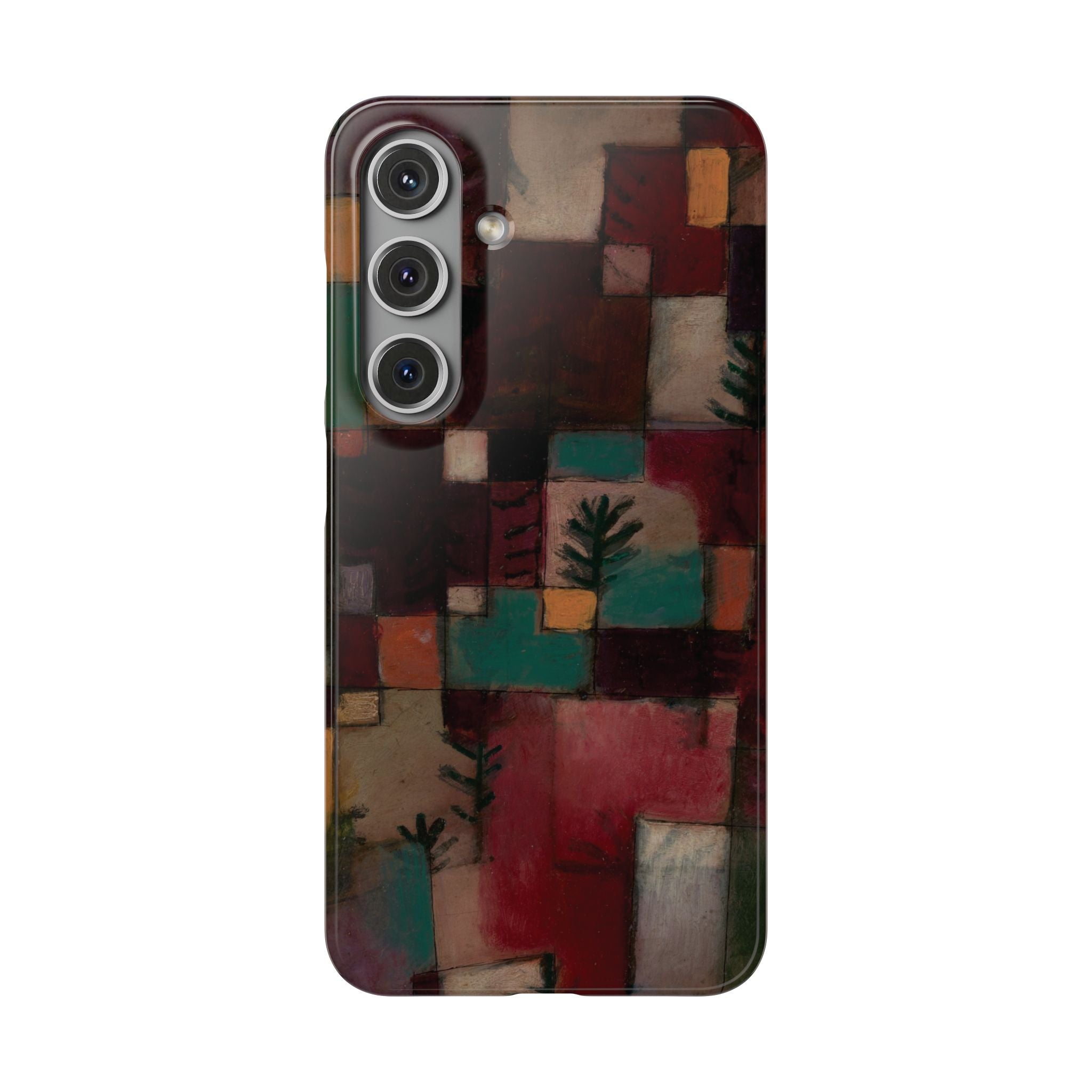 Redgreen and Violet-Yellow Rhythms by Paul Klee - Samsung Slim Case