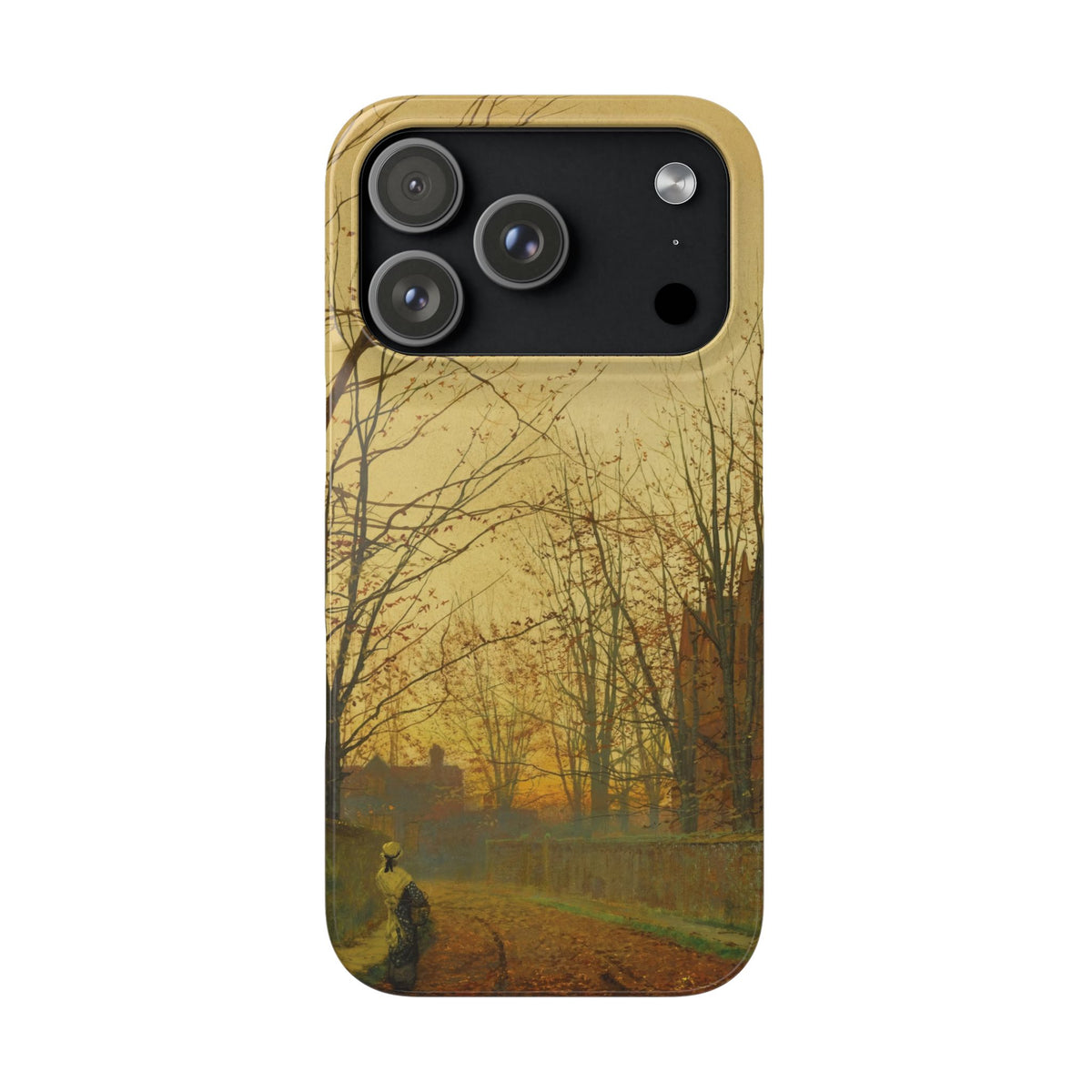 Late October 1882 by John Atkinson Grimshaw - iPhone Slim Case