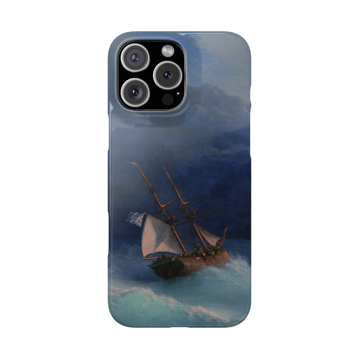 Along the Coast by Ivan Aivazovsky - iPhone Slim Case