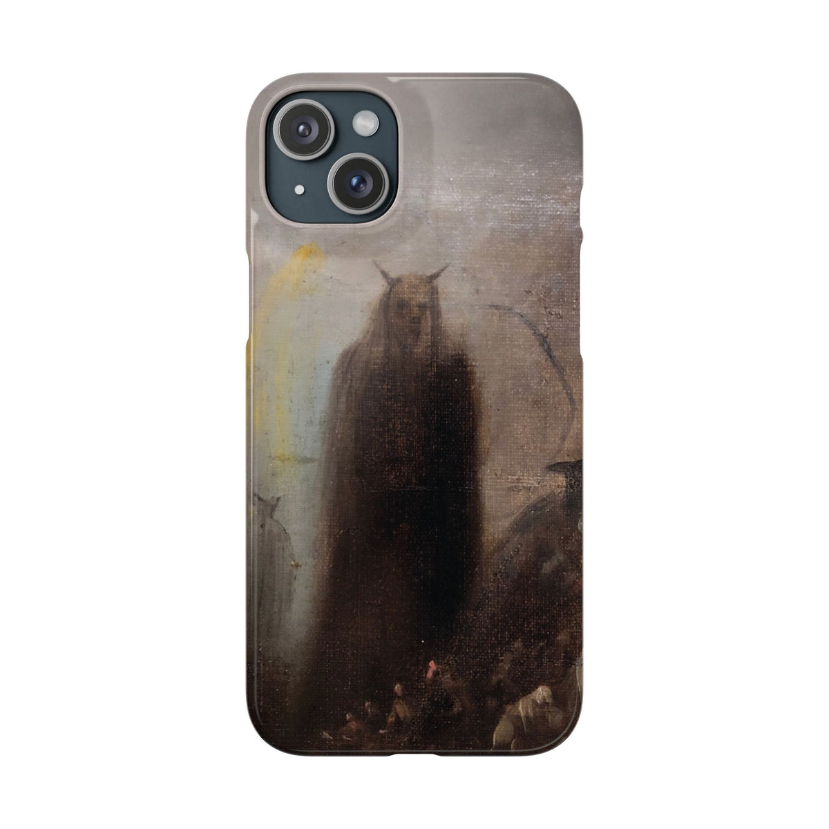 Ghostly Vision by Francisco Goya - iPhone Slim Case