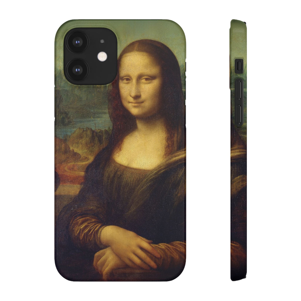 Mona Lisa by Leonardo da Vinci - iPhone Slim Case