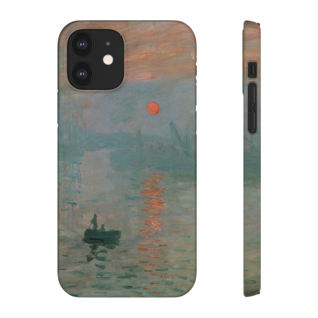 Impression, Sunrise by Claude Monet - iPhone Slim Case