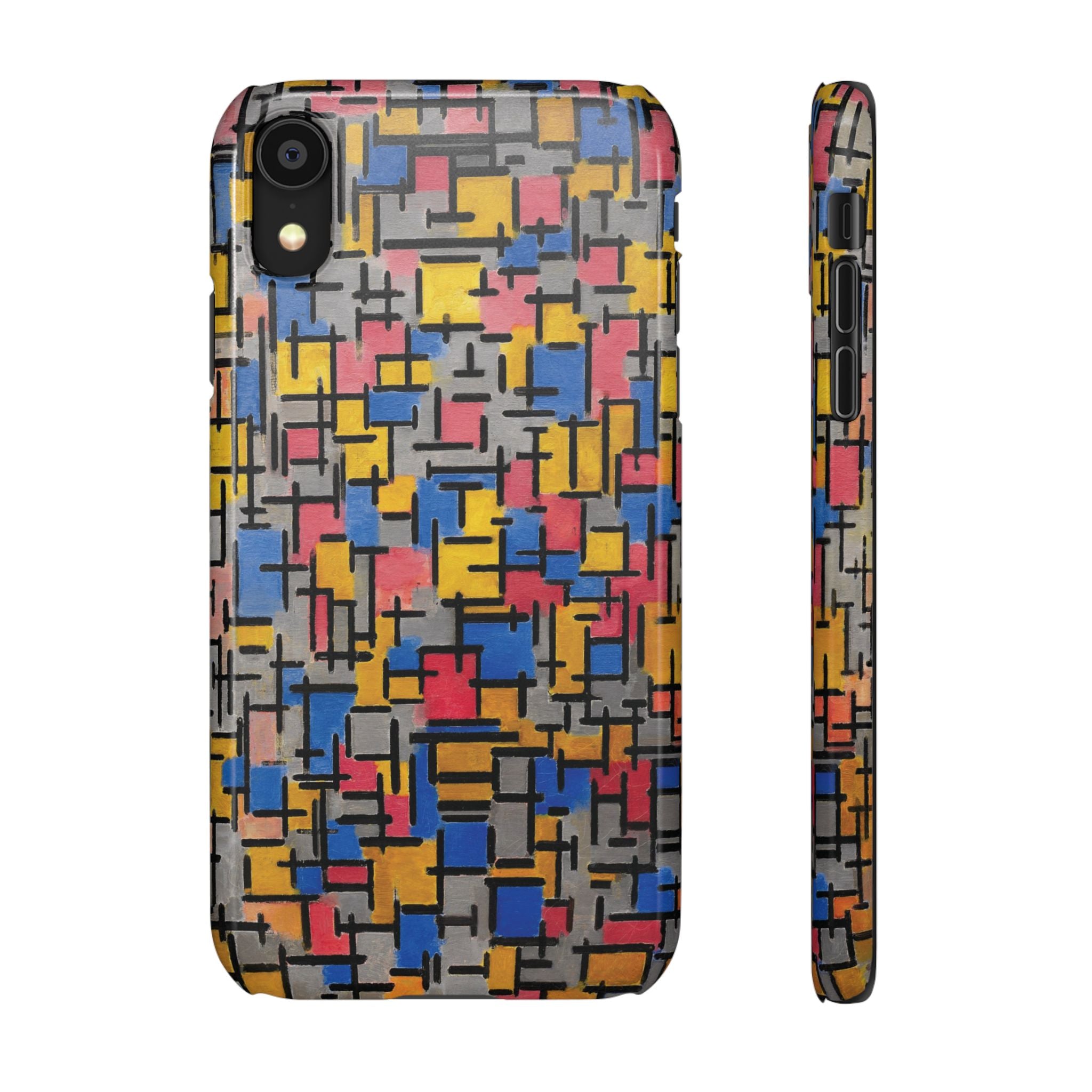 Composition by Piet Mondrian - iPhone Slim Case
